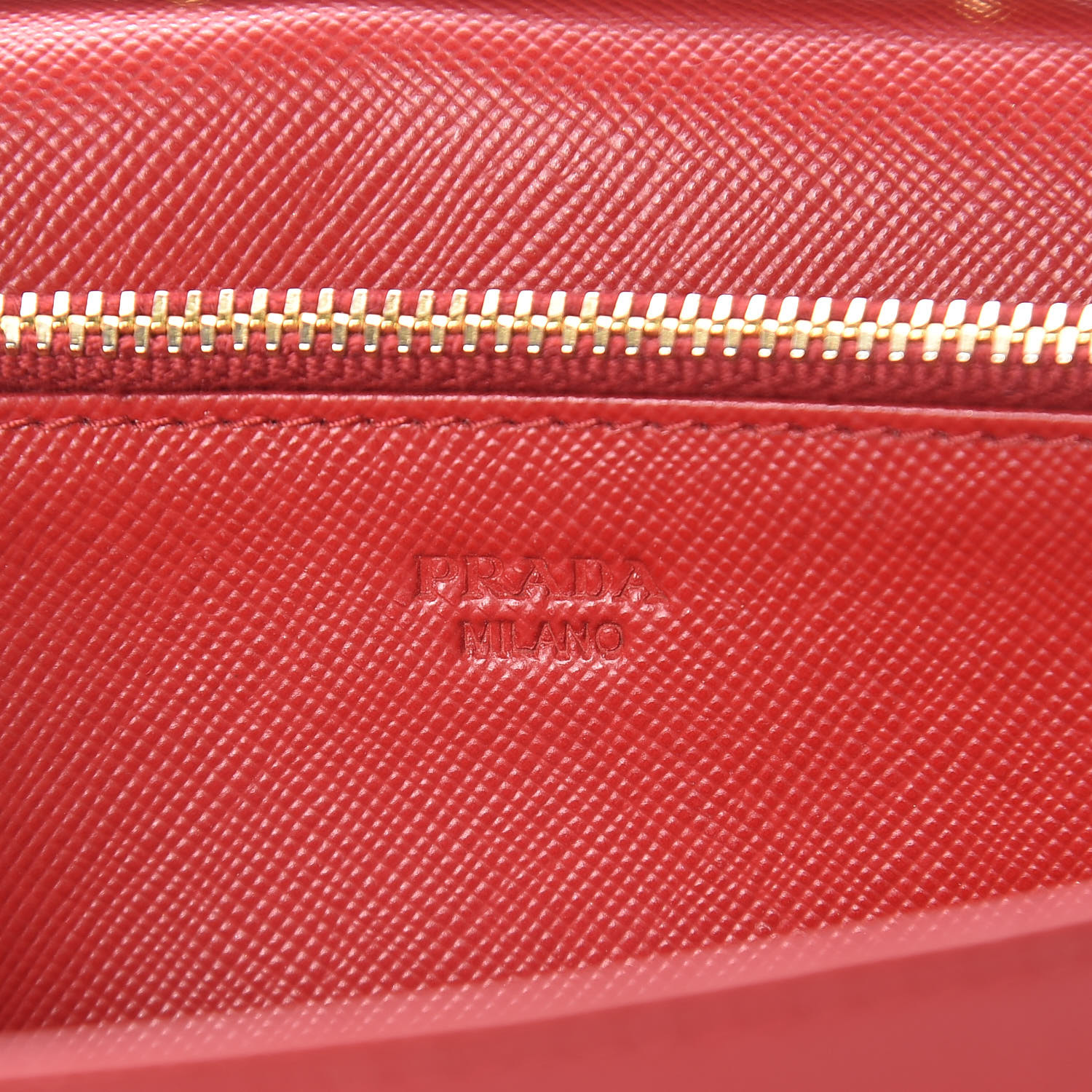 prada saffiano wallet with strap