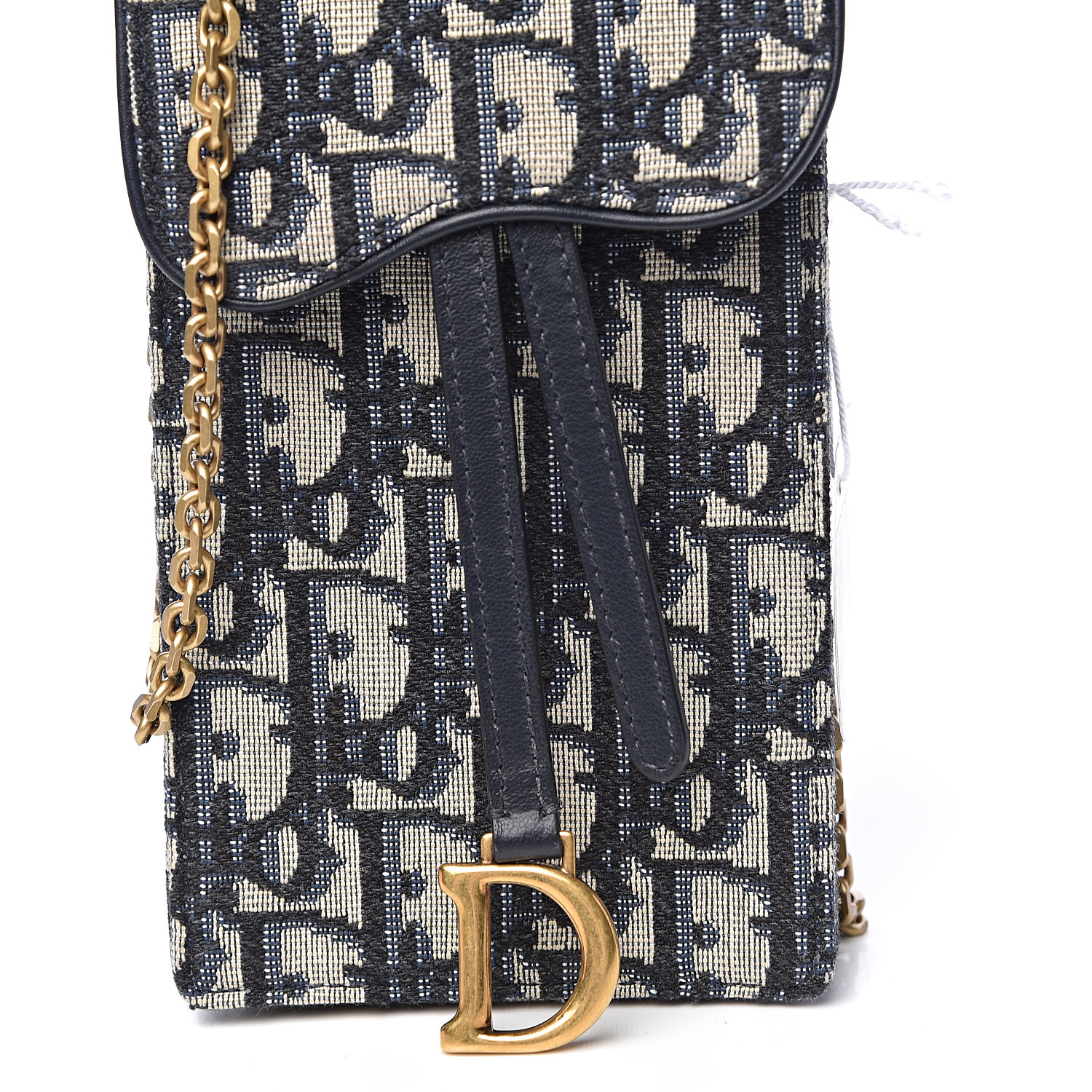 dior saddle oblique clutch