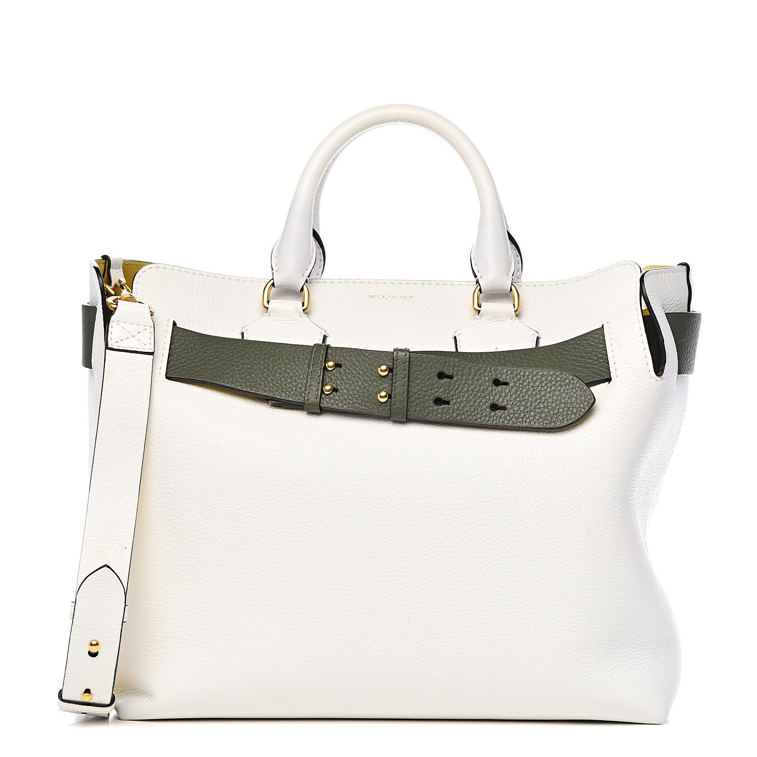 burberry white bag