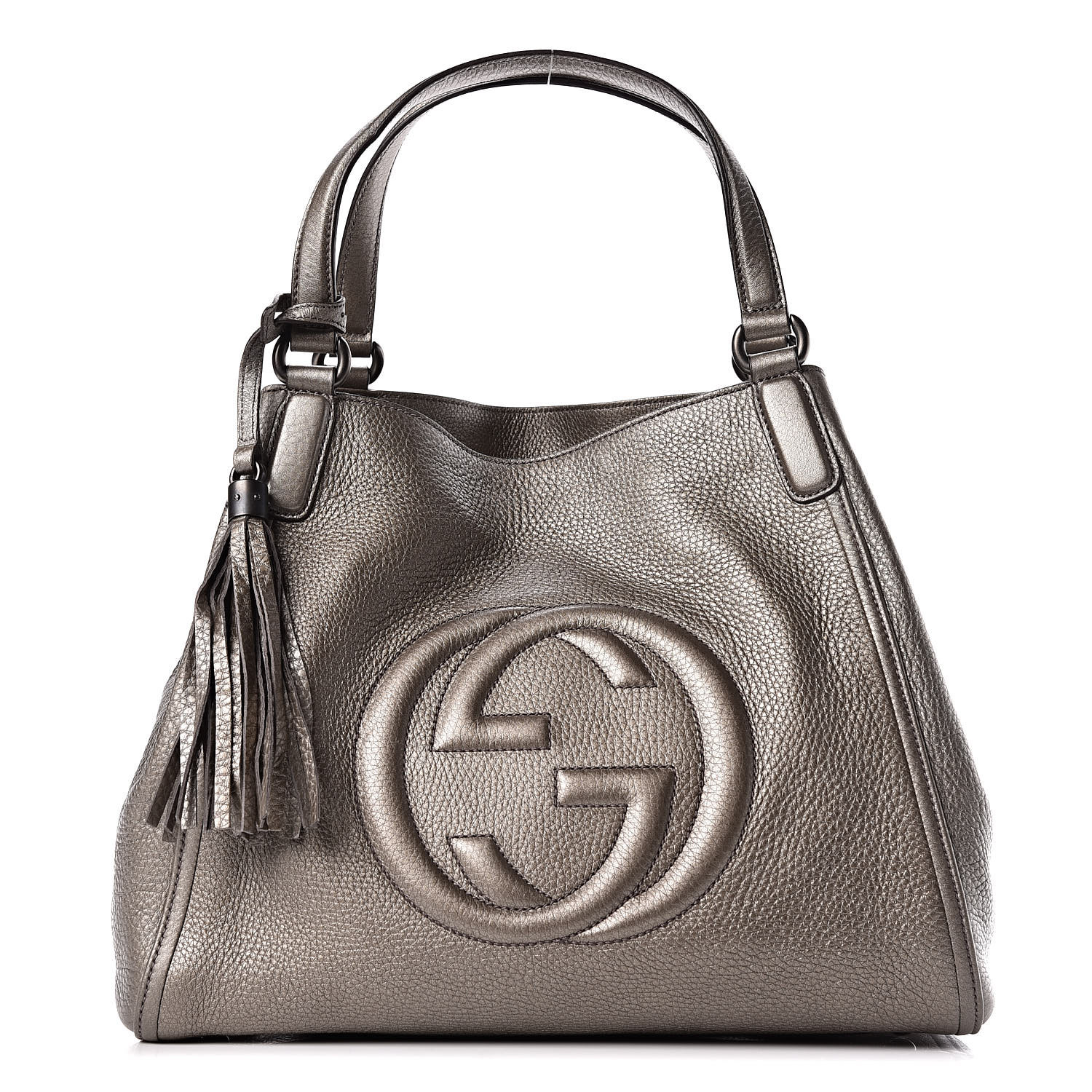 gucci pewter handbag