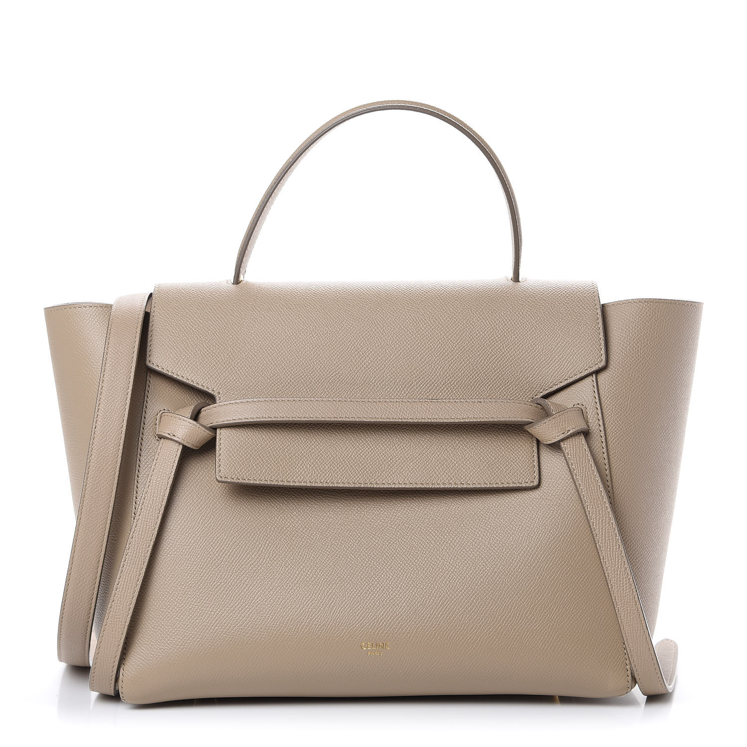 celine mini belt bag light taupe