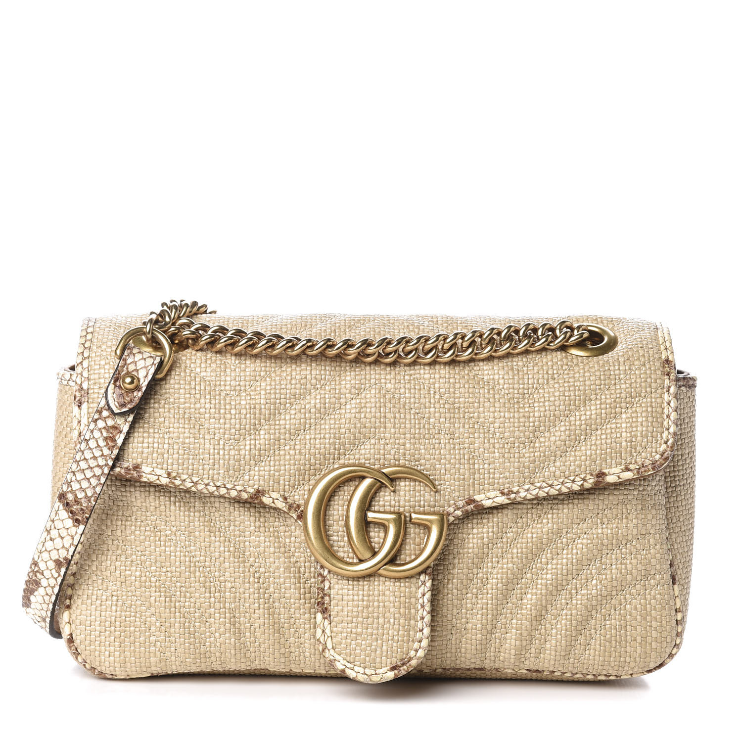 gucci raffia bag