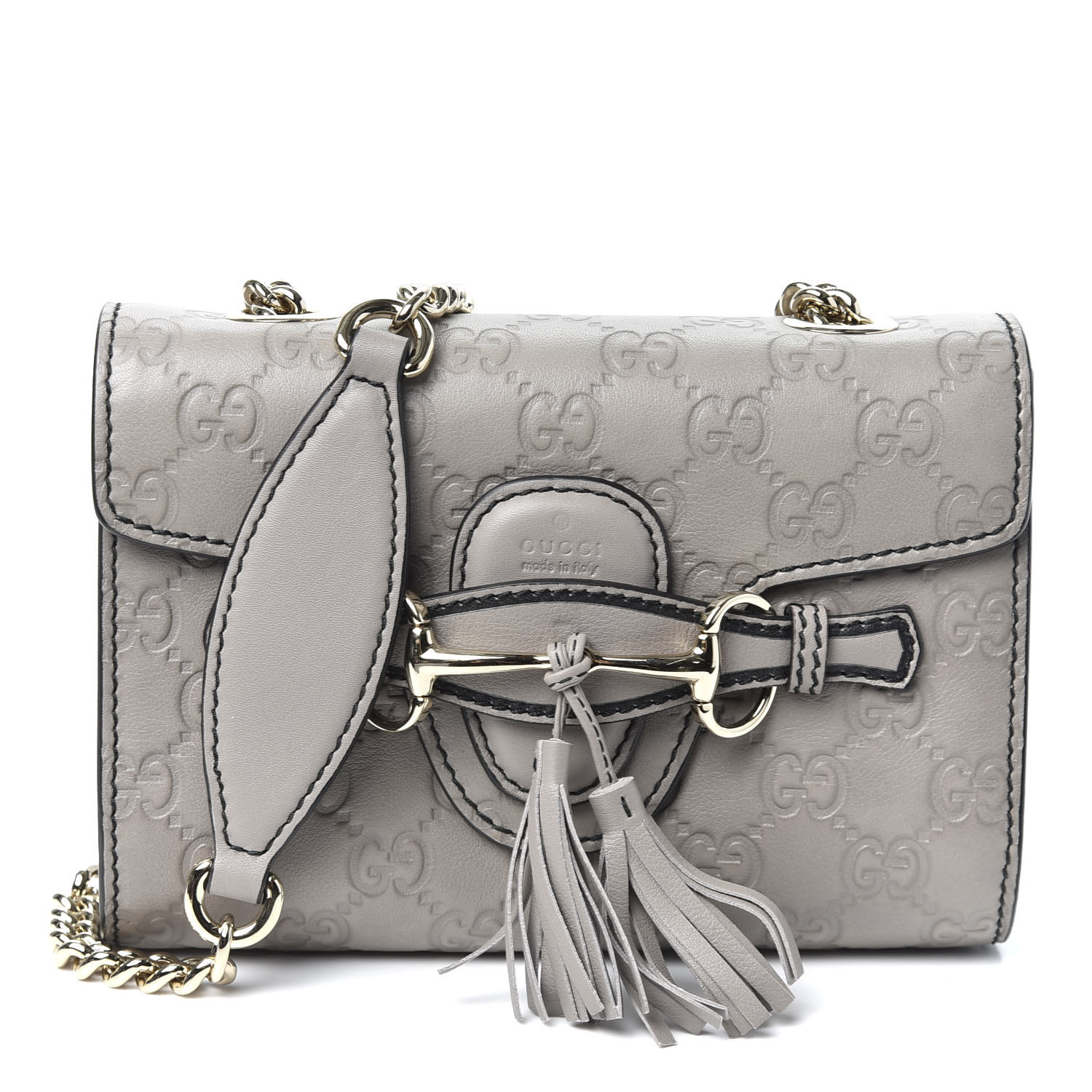 guccissima shoulder bag