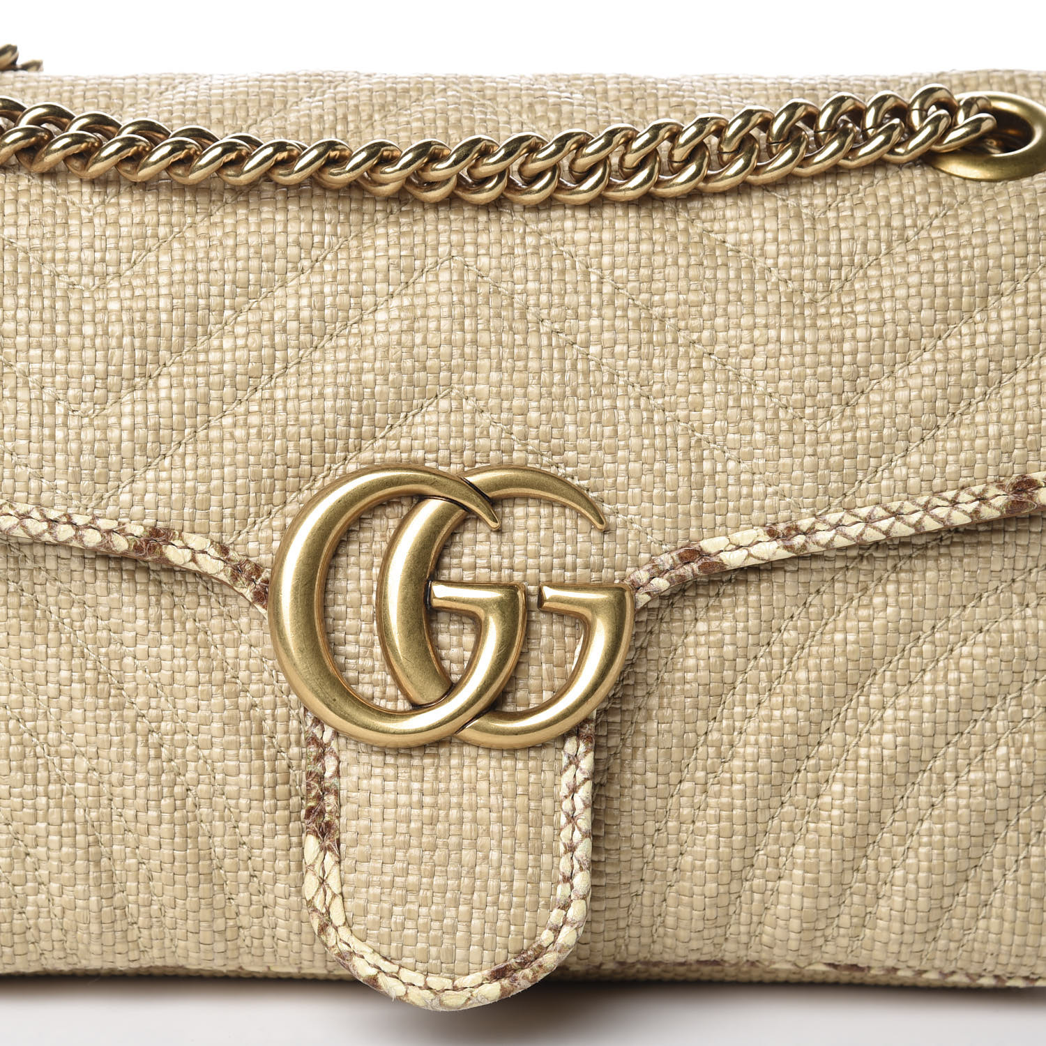 raffia bag gucci