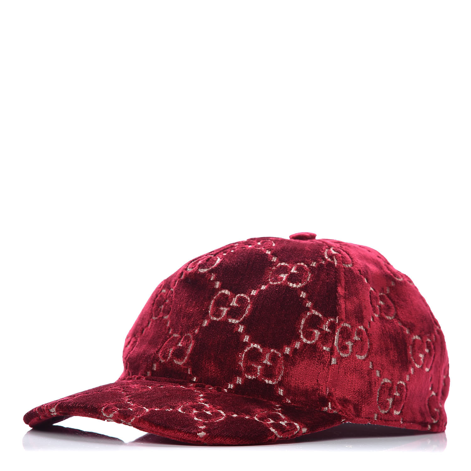 gucci velvet baseball hat