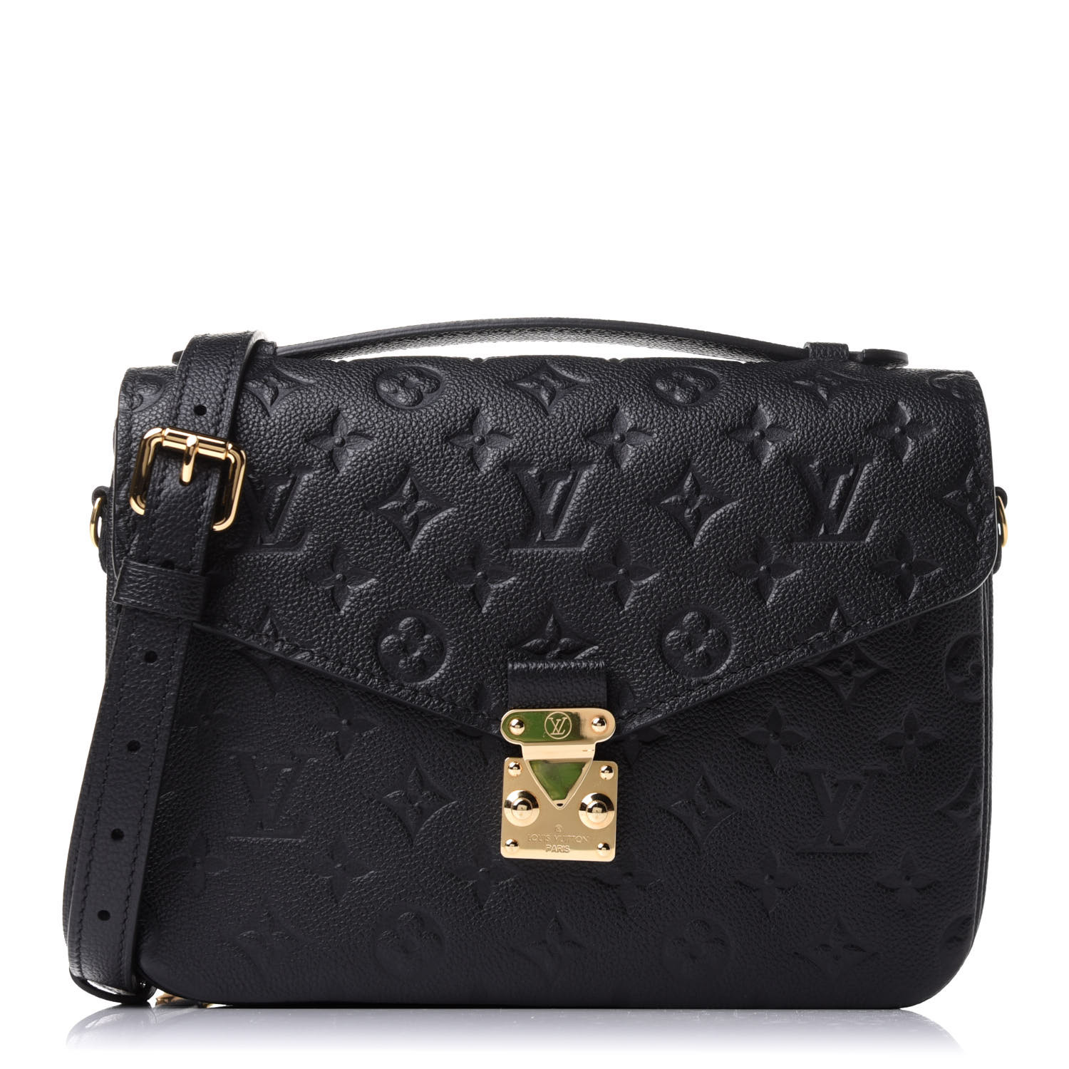 louis vuitton empreinte pochette metis black