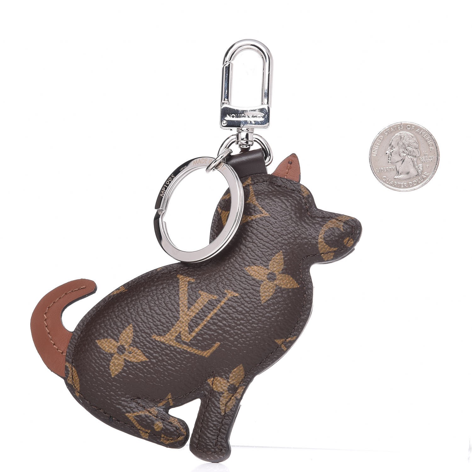 K&Co - Louis Vuitton accessories, bag pendant in the shape of a small dog  with the Mono