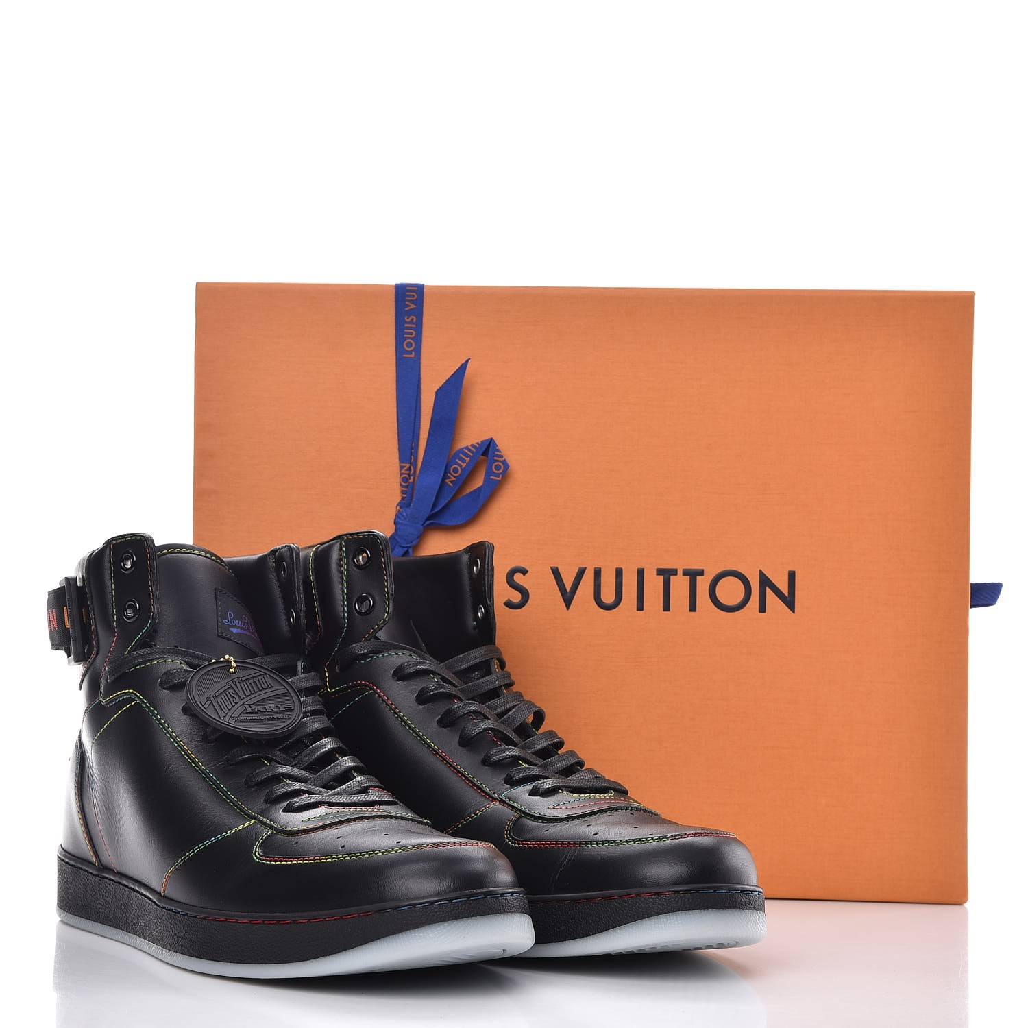 Unboxing Louis Vuitton Rivoli sneaker boot 