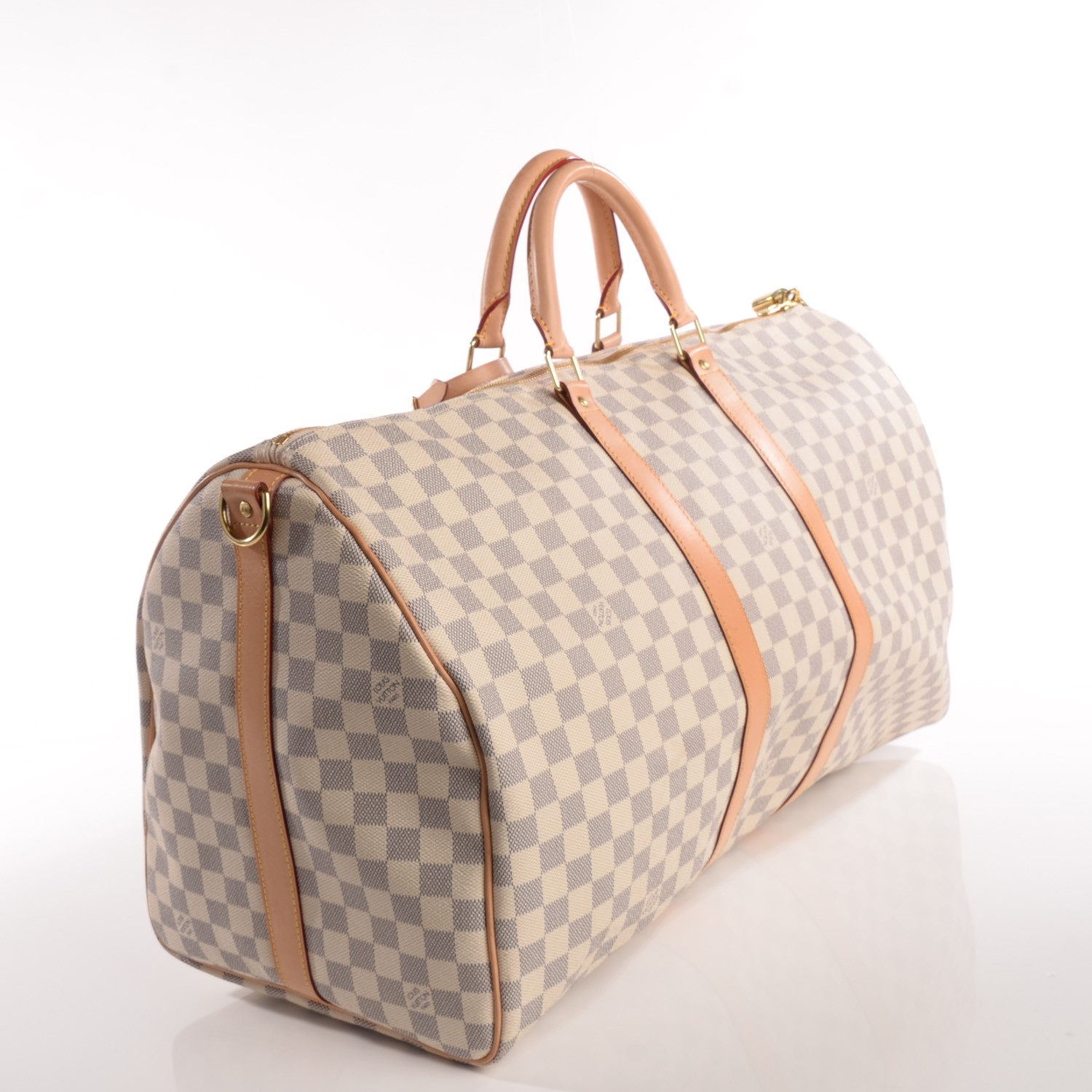 louis vuitton damier azur keepall