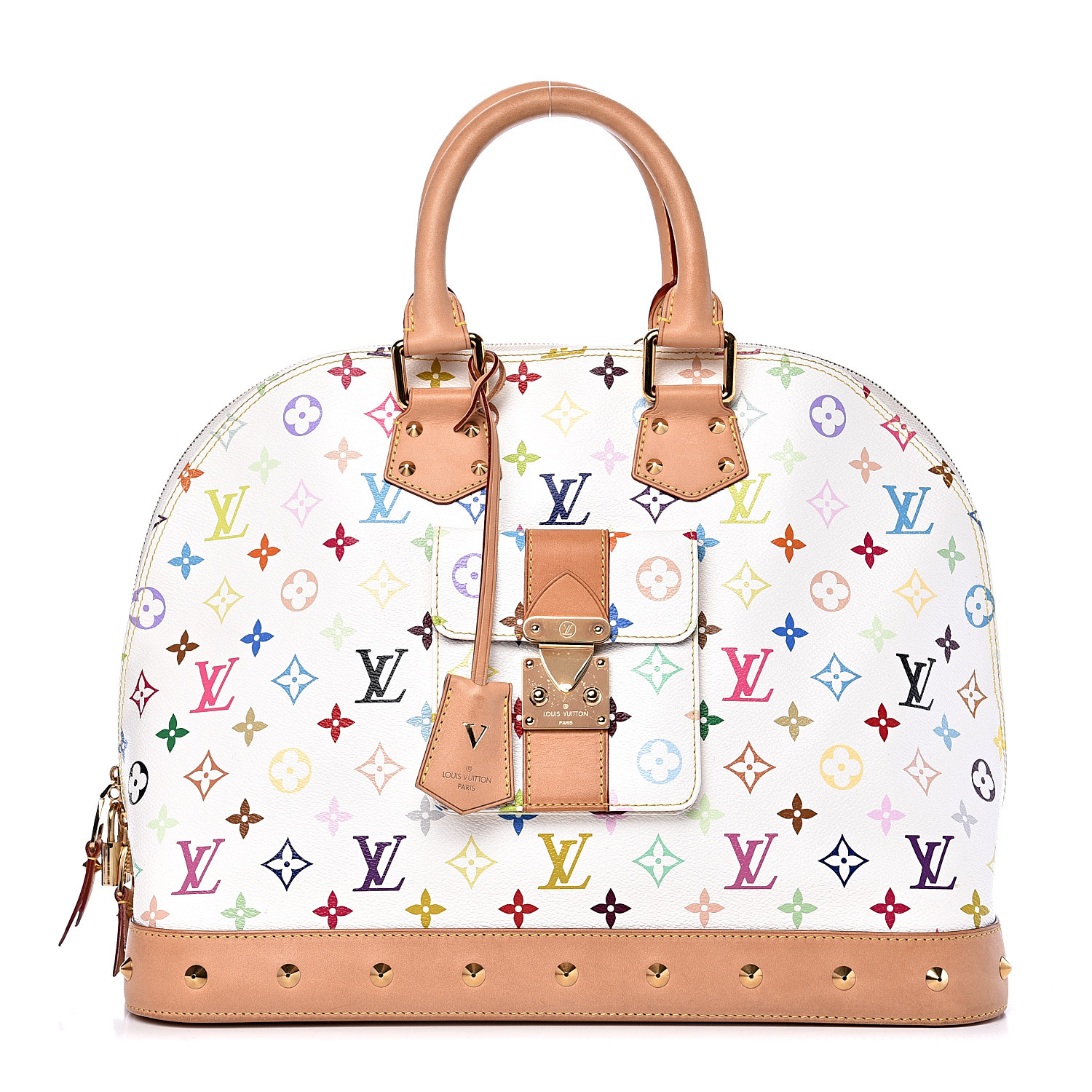 louis vuitton tasche alma multicolor