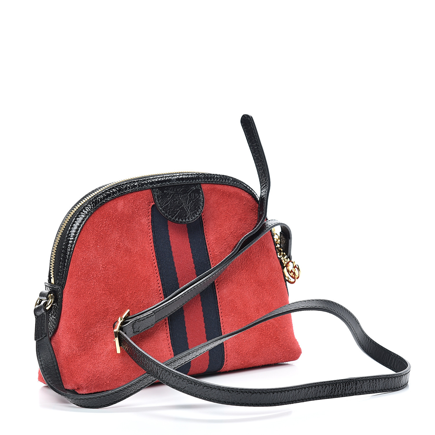 gucci ophidia red suede