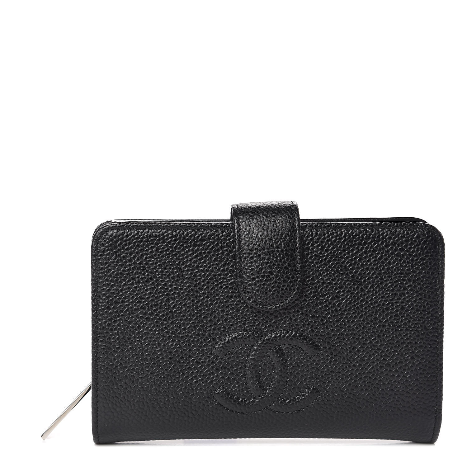 chanel zipped pocket wallet