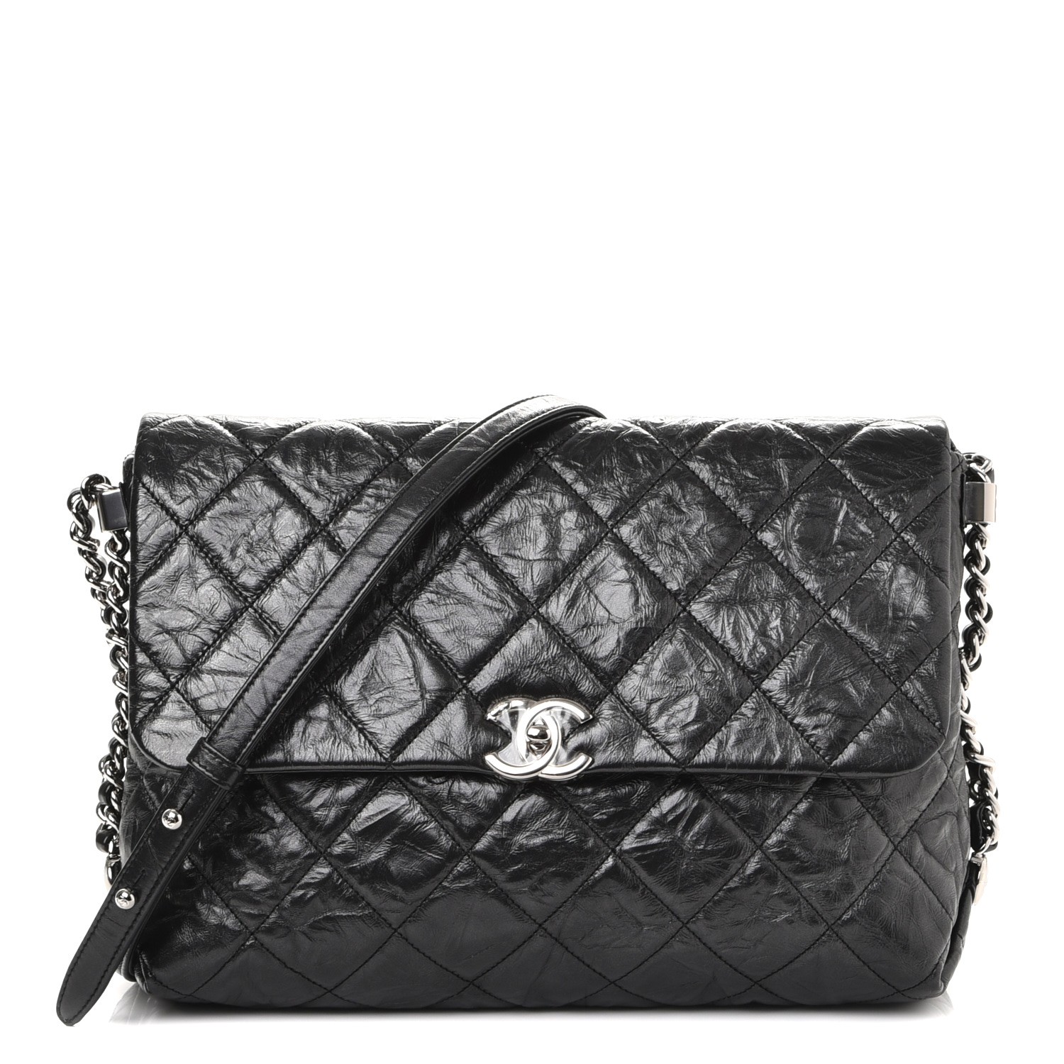 chanel big black bag