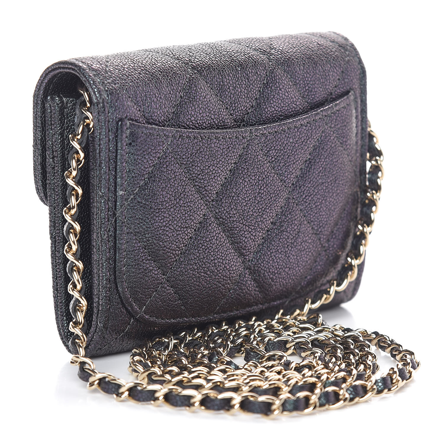 chanel crossbody card holder