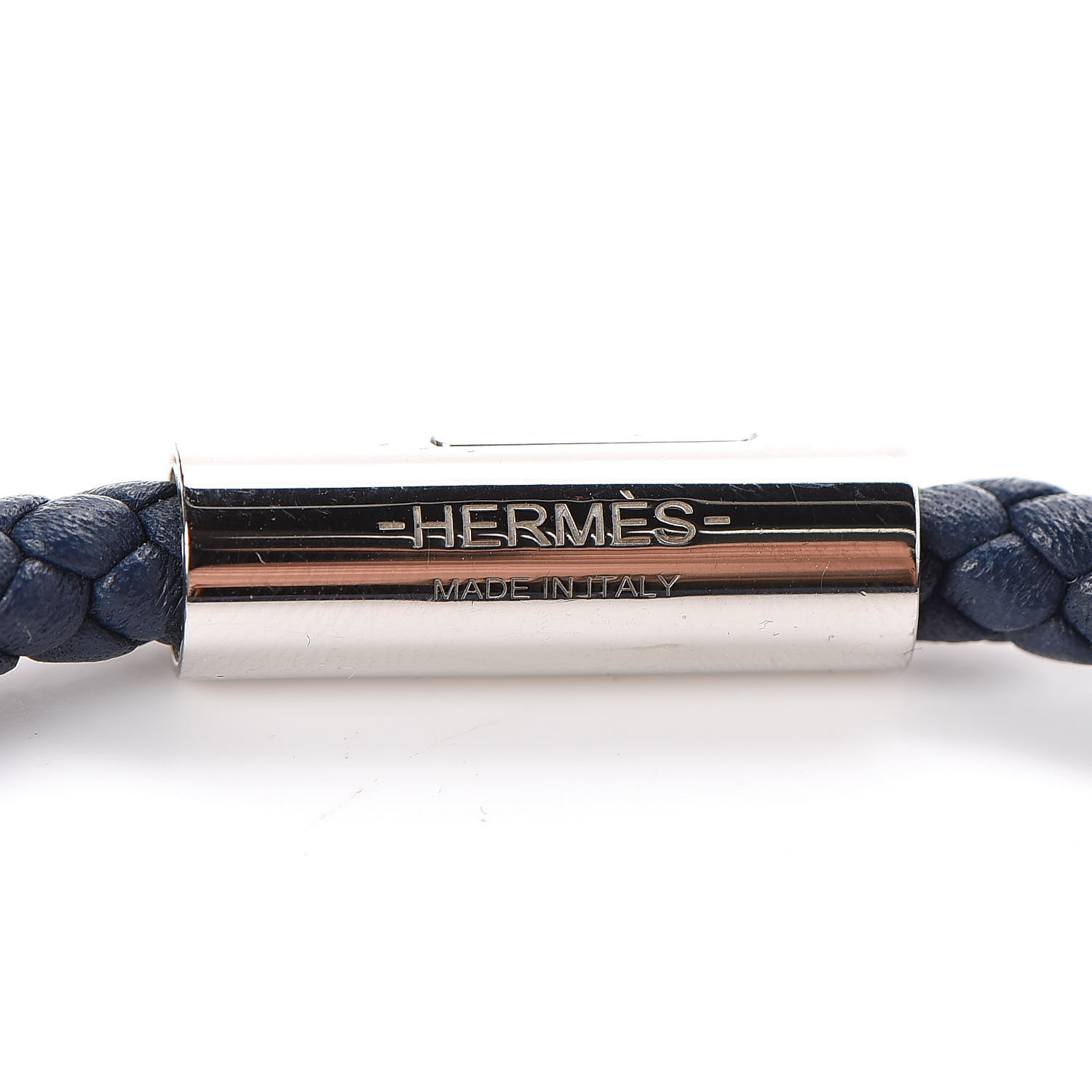 HERMES Swift Goliath Bracelet T5 Bleu de Malte 440401 | FASHIONPHILE