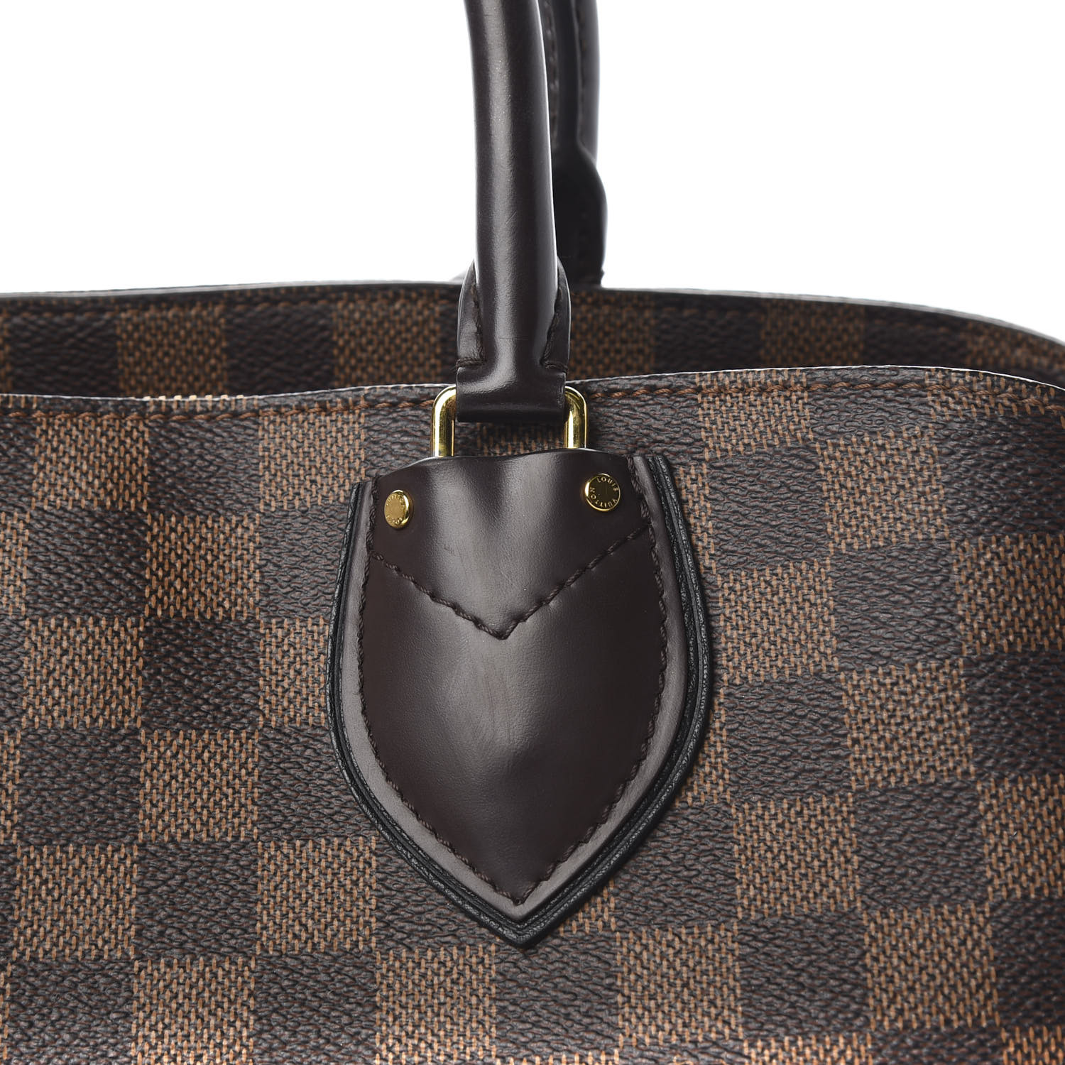 Louis Vuitton Damier Ebene Normandy - Brown Handle Bags, Handbags