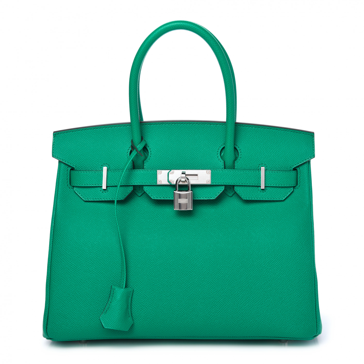 HERMES Epsom Birkin 30 Vert Jade 768491 | FASHIONPHILE