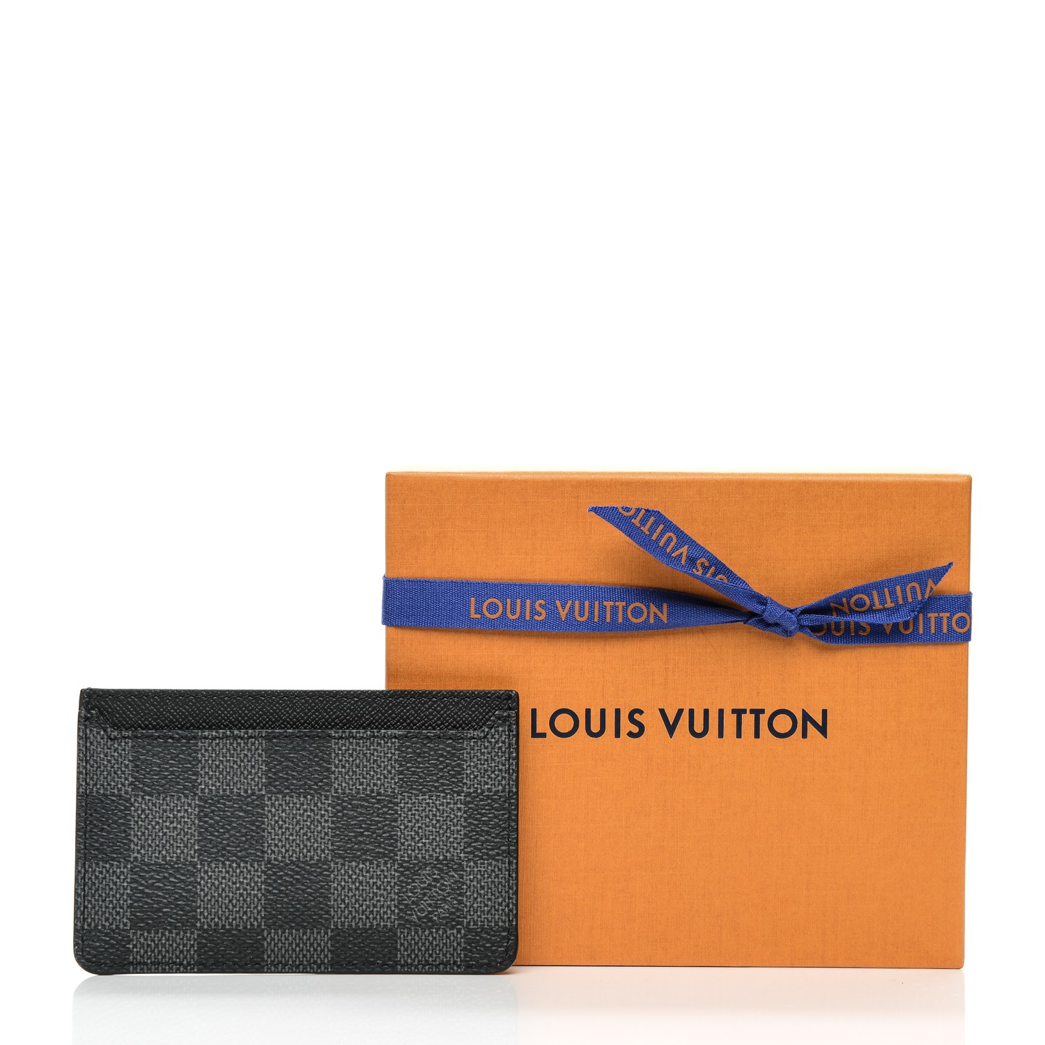Louis Vuitton Grey Damier Graphite Canvas Neo Porte-Cartes Card