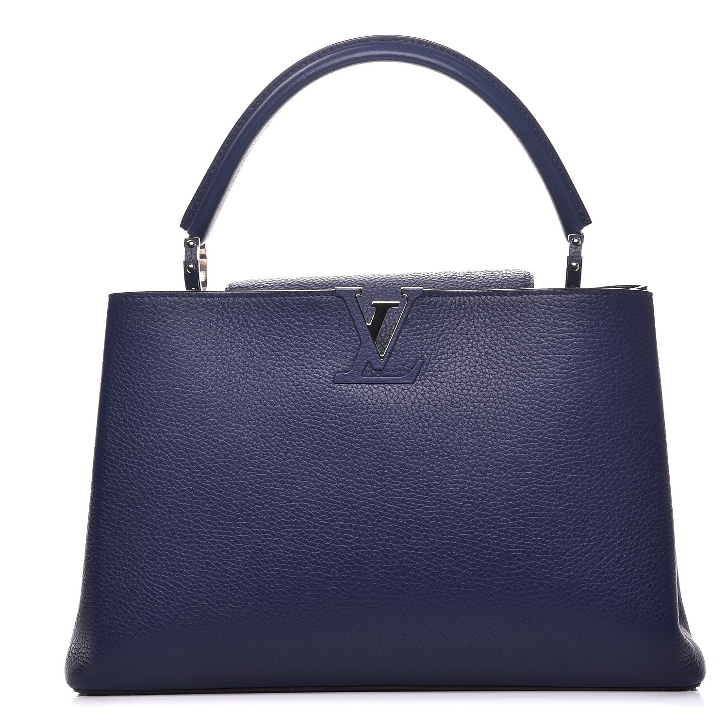Louis Vuitton Pink Capucines Taurillon MM Top Handle Bag For Sale