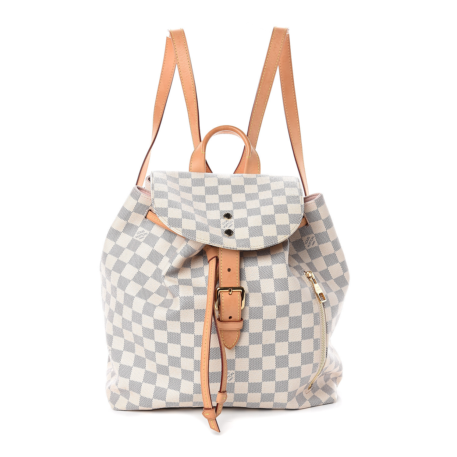 LOUIS VUITTON Damier Azur Sperone Backpack 135688