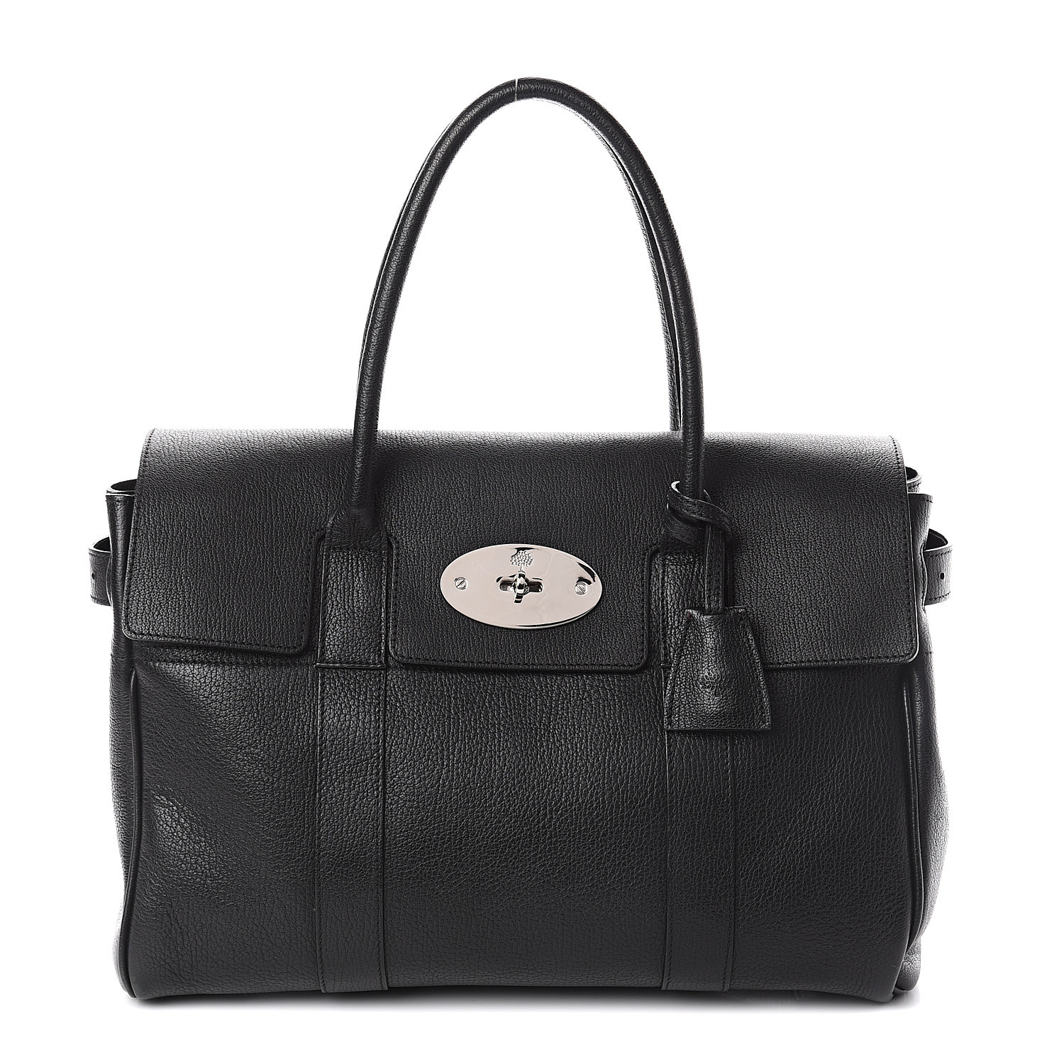 MULBERRY Classic Grain Calfskin Bayswater Black 552199