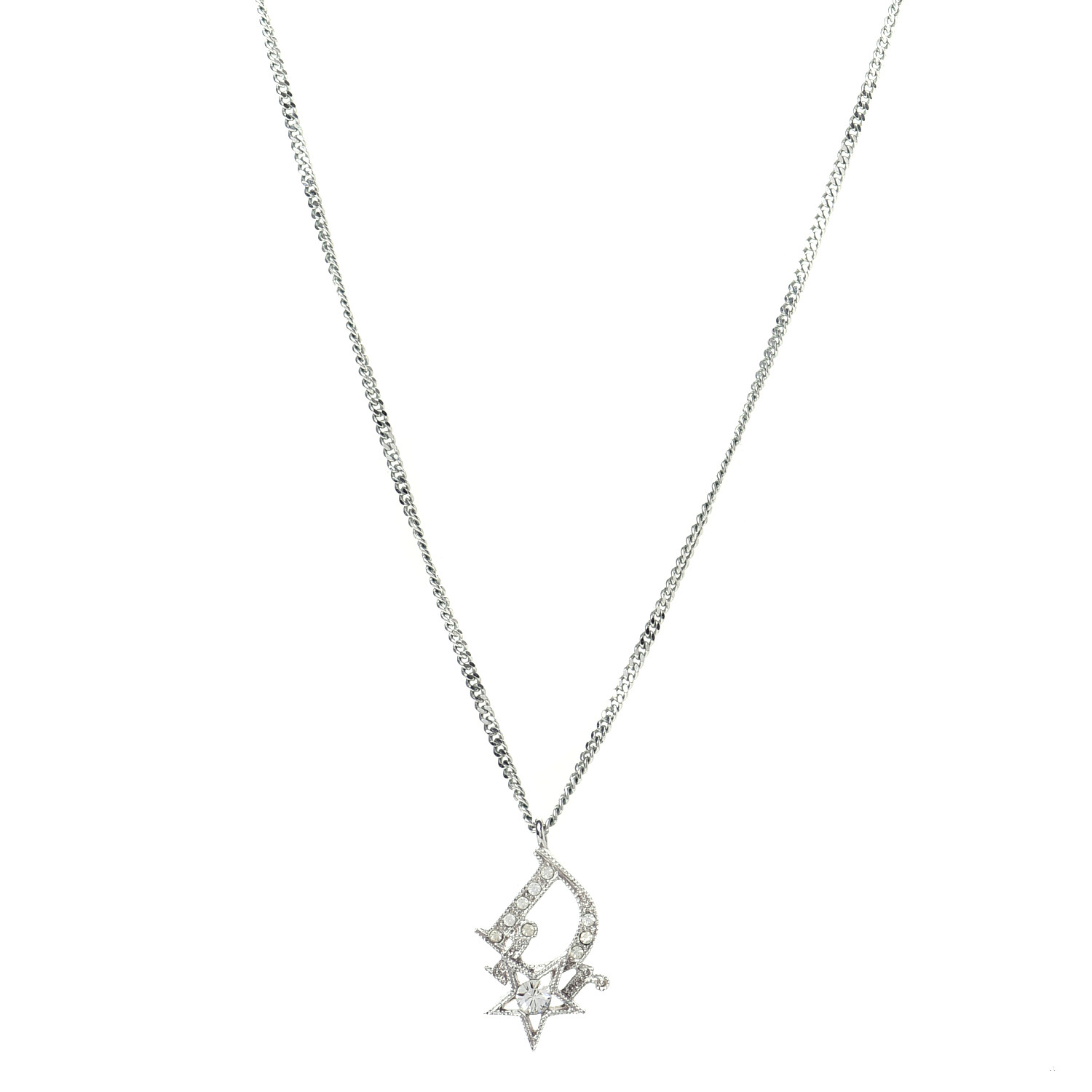 dior necklace star