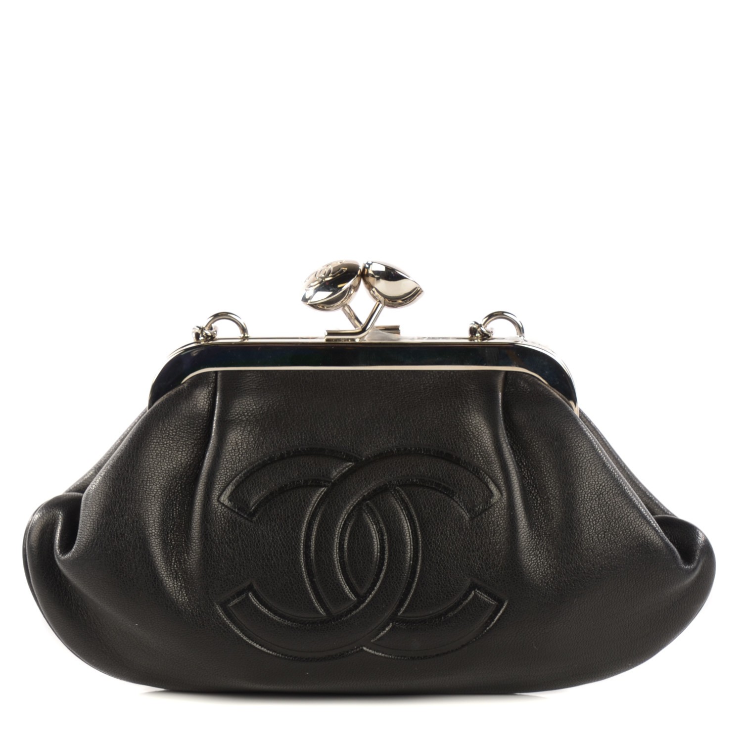 chanel kiss lock bag price