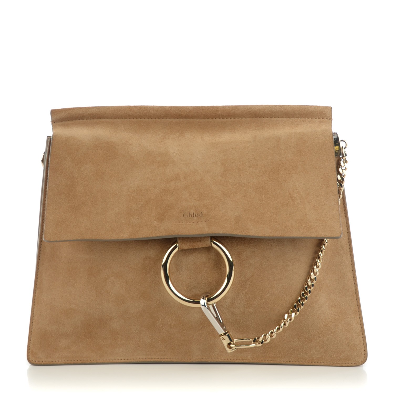 chloe suede faye bag