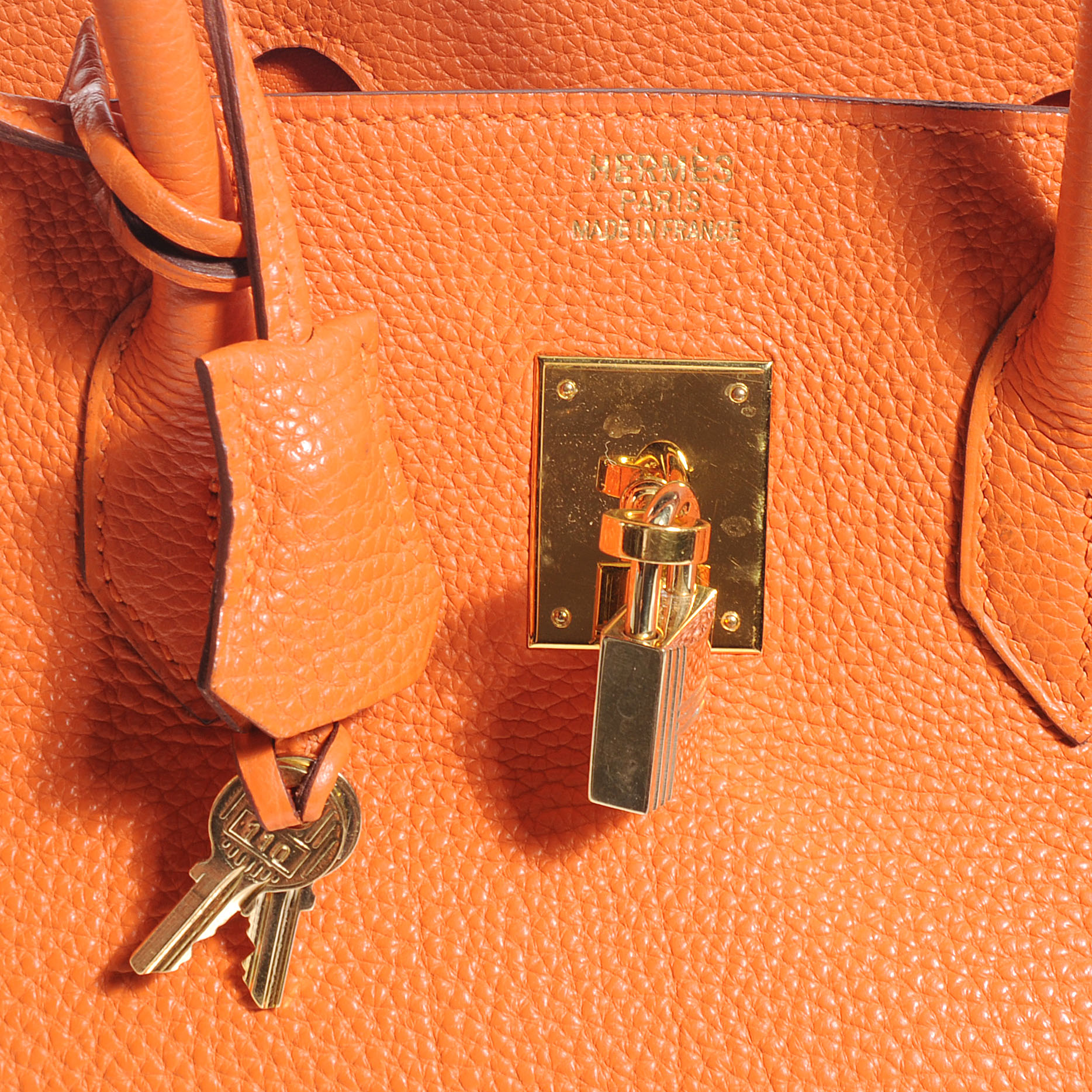 hermes birkin 35 orange togo