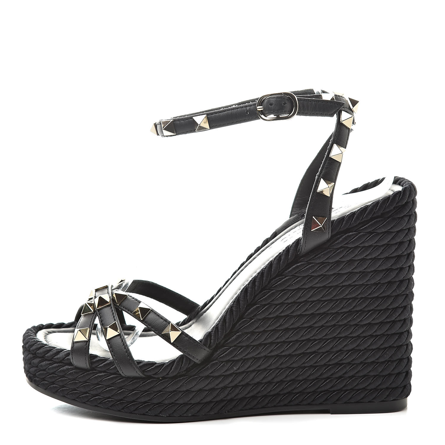 valentino wedges rockstud