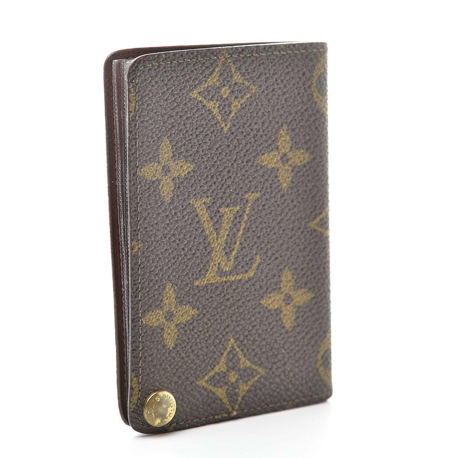 LOUIS VUITTON Monogram Credit Card Photo Holder 524599