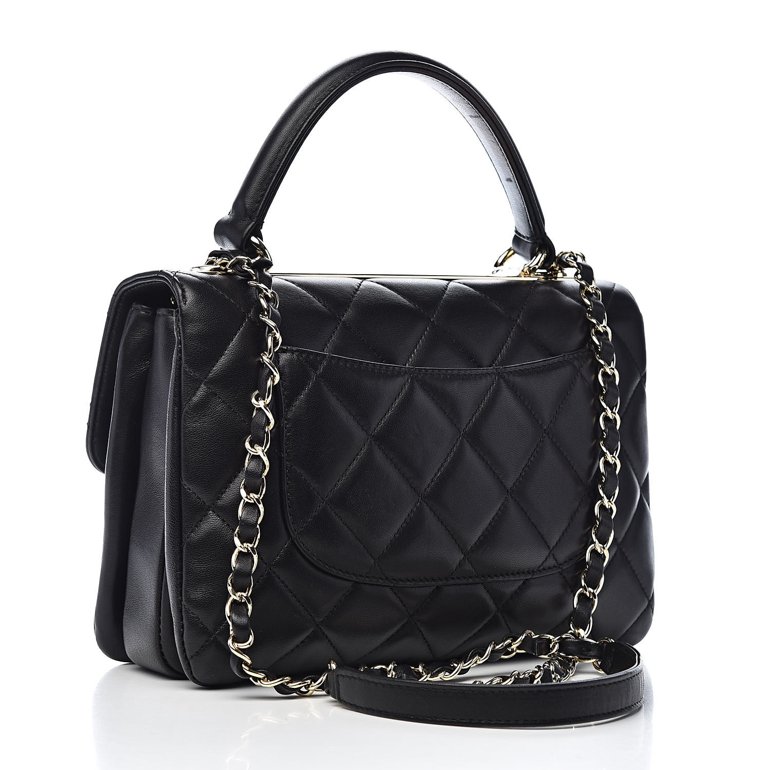 chanel bag quilted lambskin