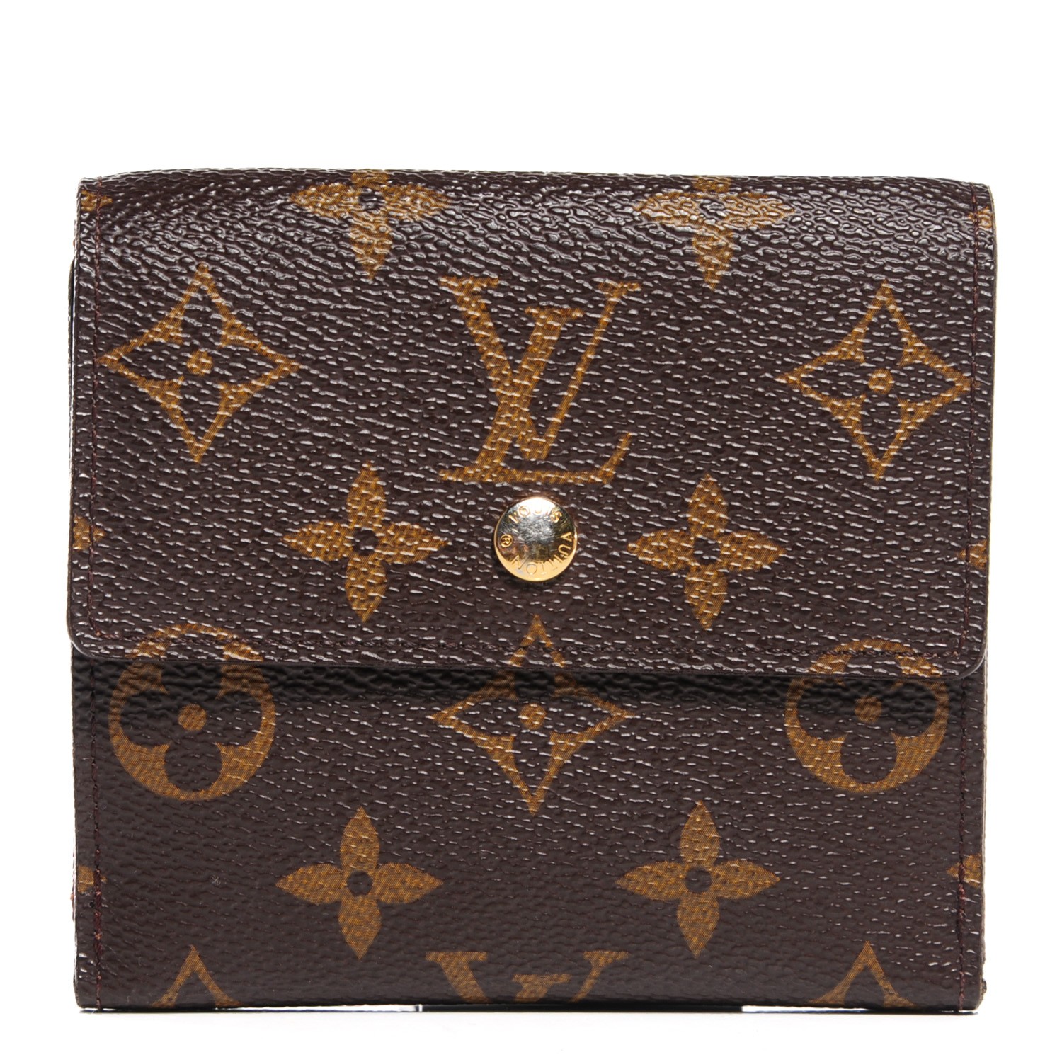 louis vuitton monogram elise wallet