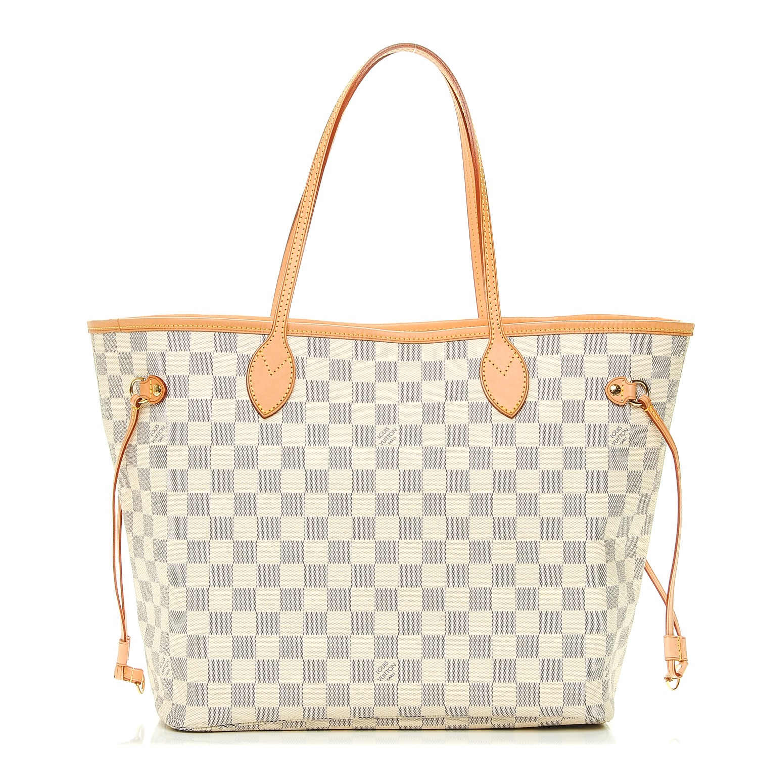 Louis Vuitton Damier Azur Neverfull MM Bag LVJP659 - Bags of CharmBags of  Charm