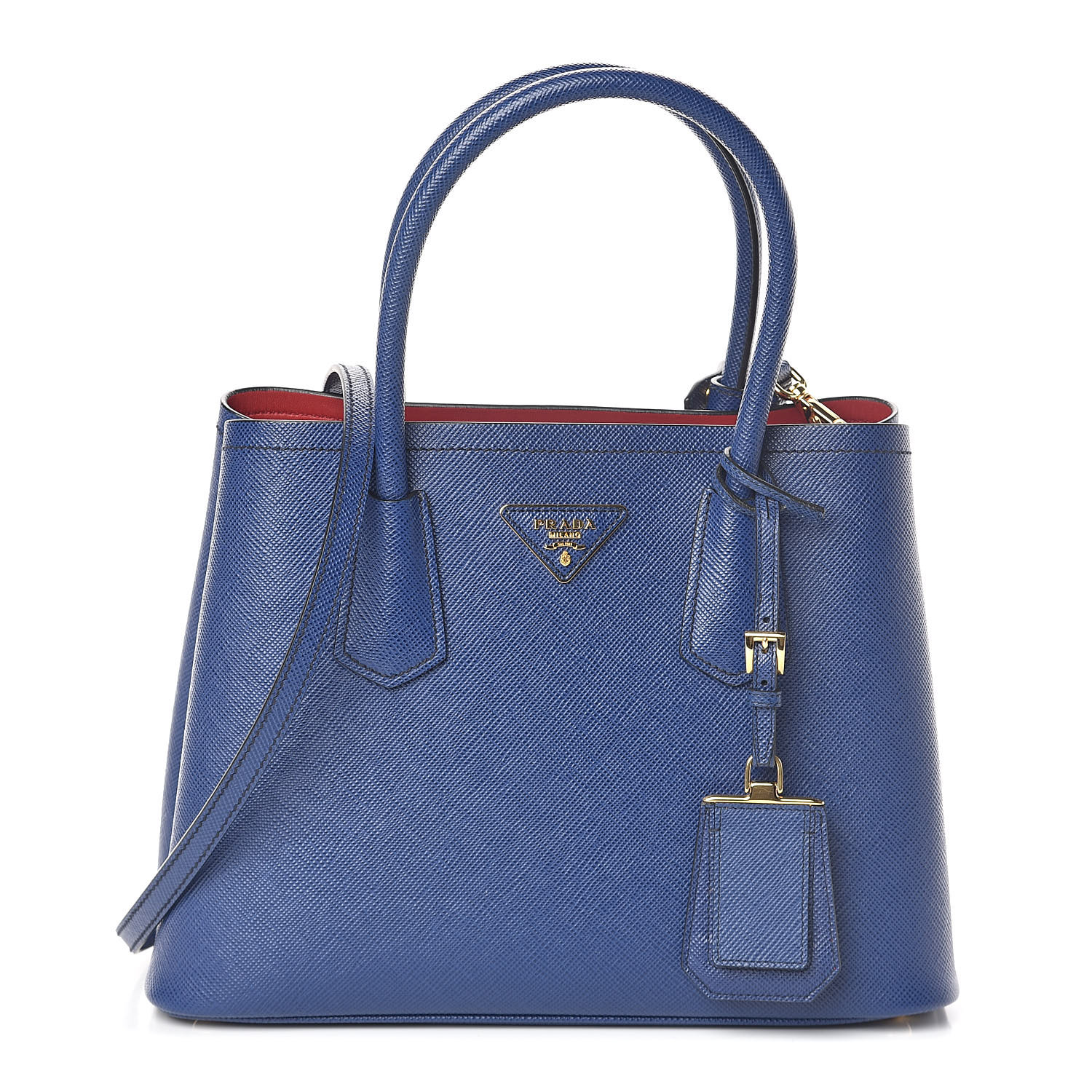 prada blue bag