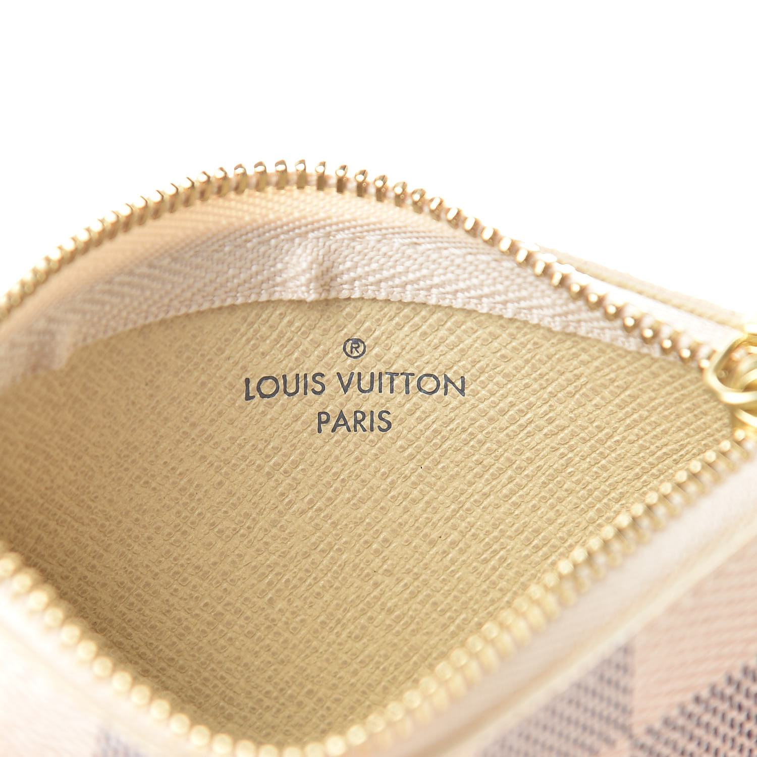 louis vuitton key holder damier azur