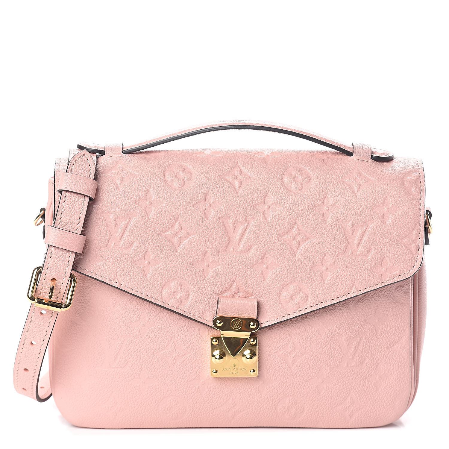 pochette metis rose poudre