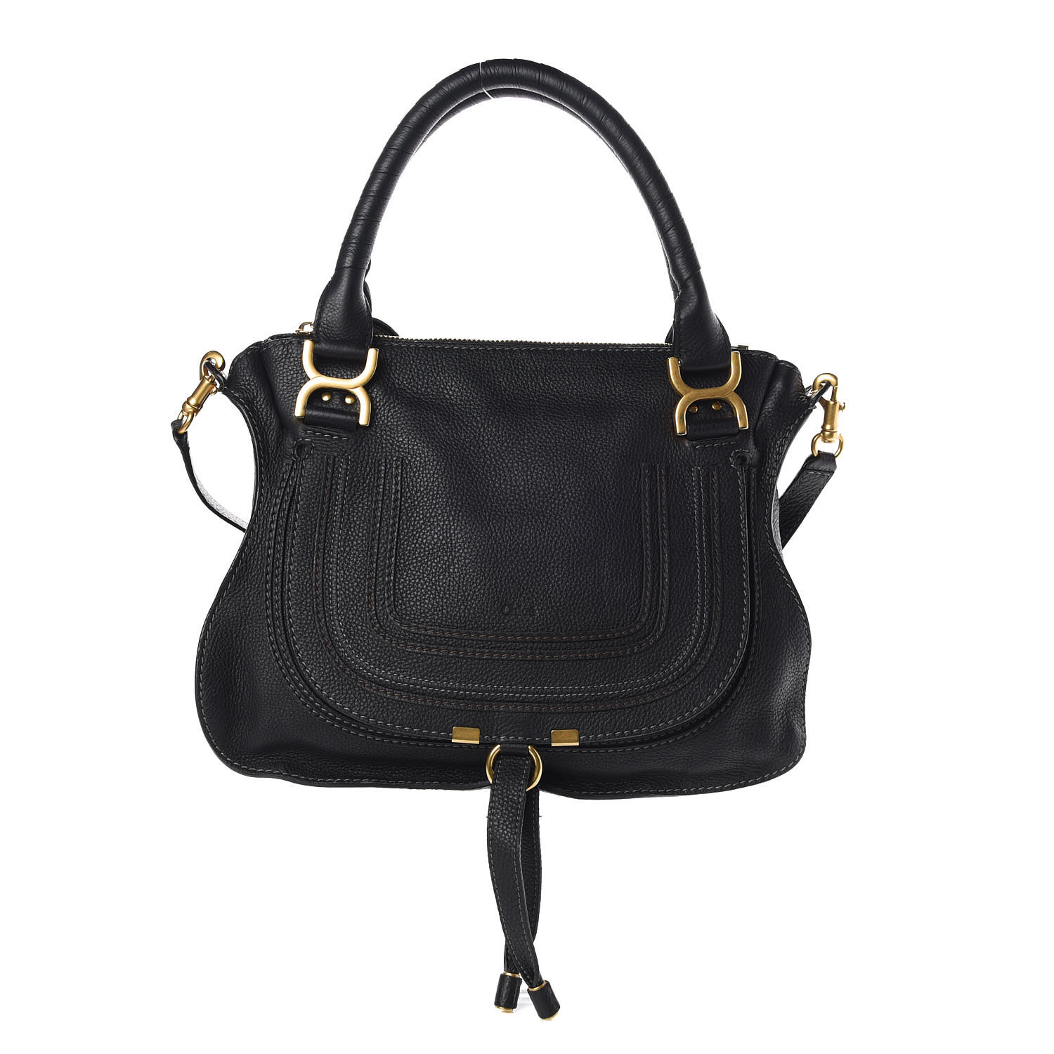 chloe marcie bag medium black