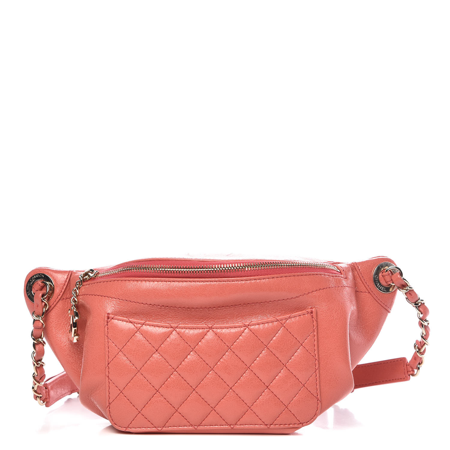 chanel fanny pack pink