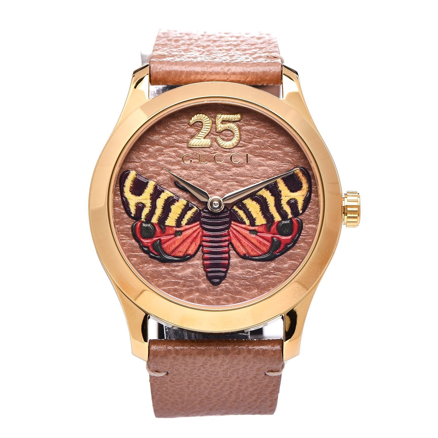 gucci moth watch