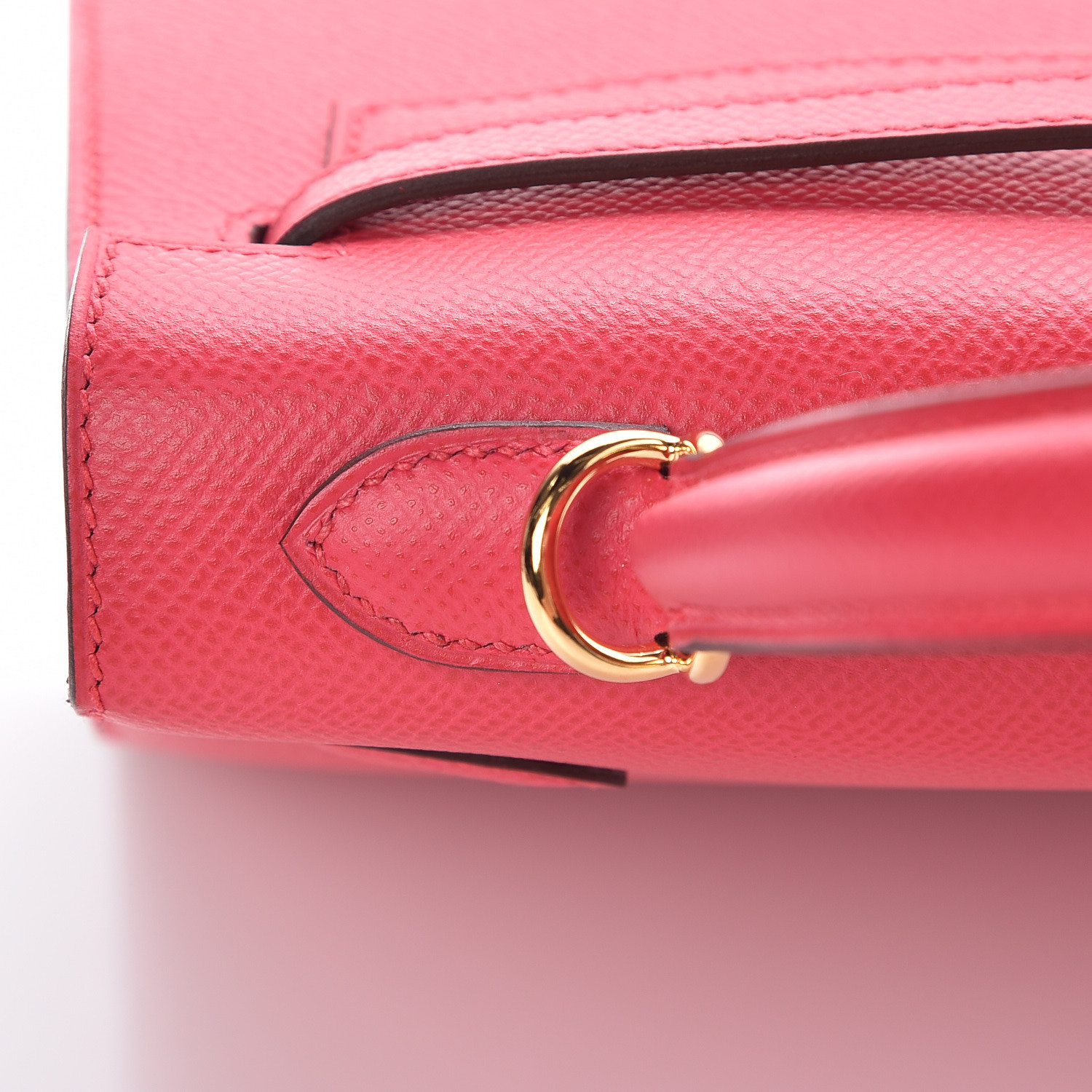 HERMES Epsom Kelly Sellier 25 Rose Extreme 410686