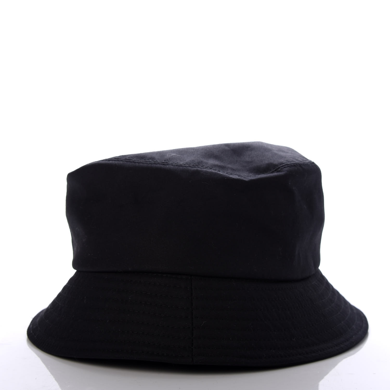CHANEL Canvas CC Bucket Hat L Black 708374 | FASHIONPHILE
