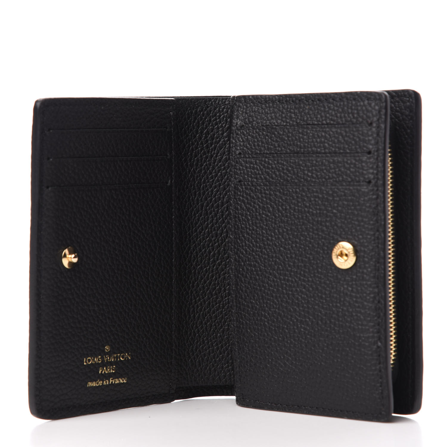 LOUIS VUITTON Empreinte Clea Wallet Black 707980 | FASHIONPHILE