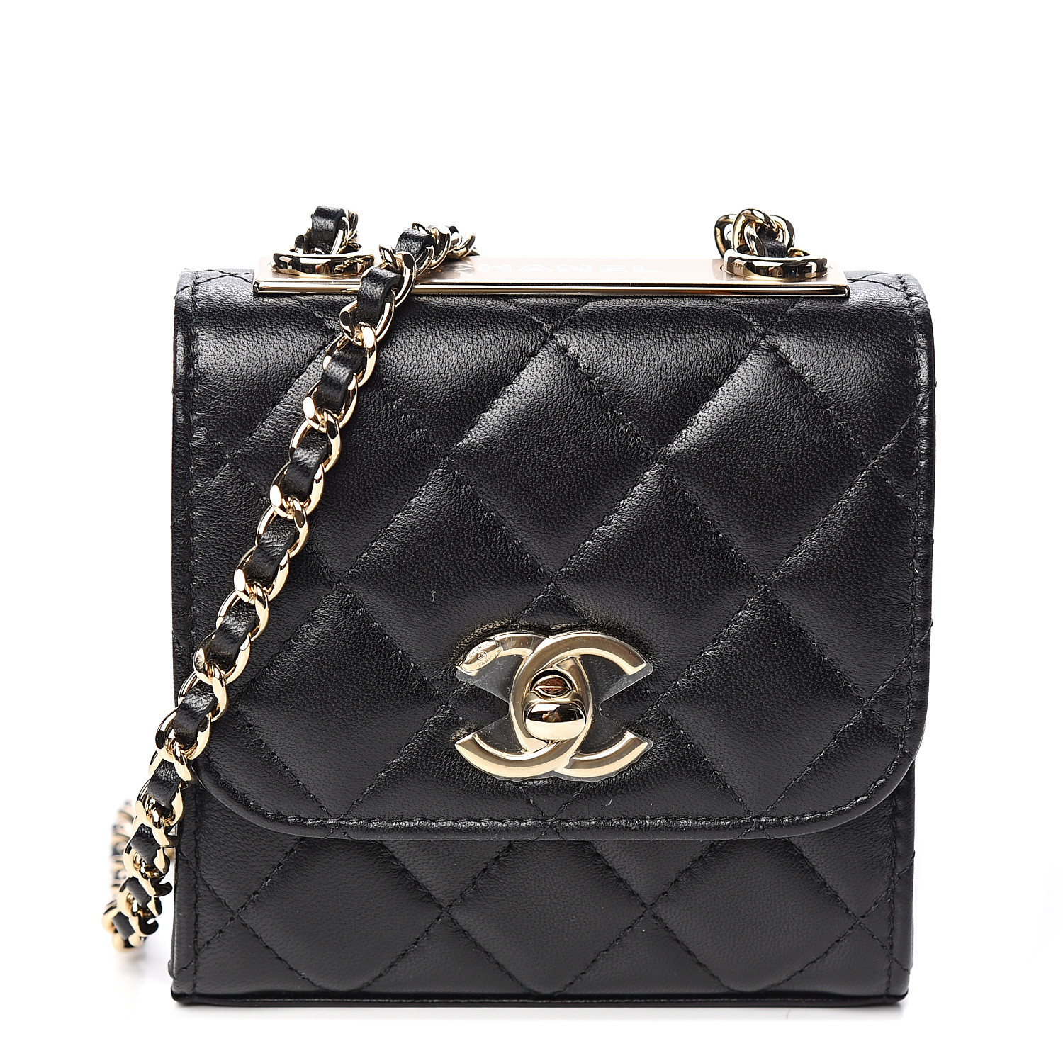 mini chanel wallet on chain