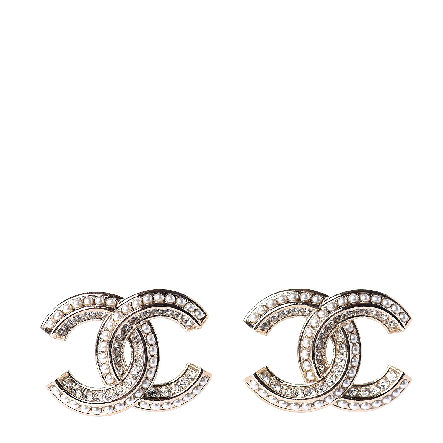 chanel earrings fashionphile