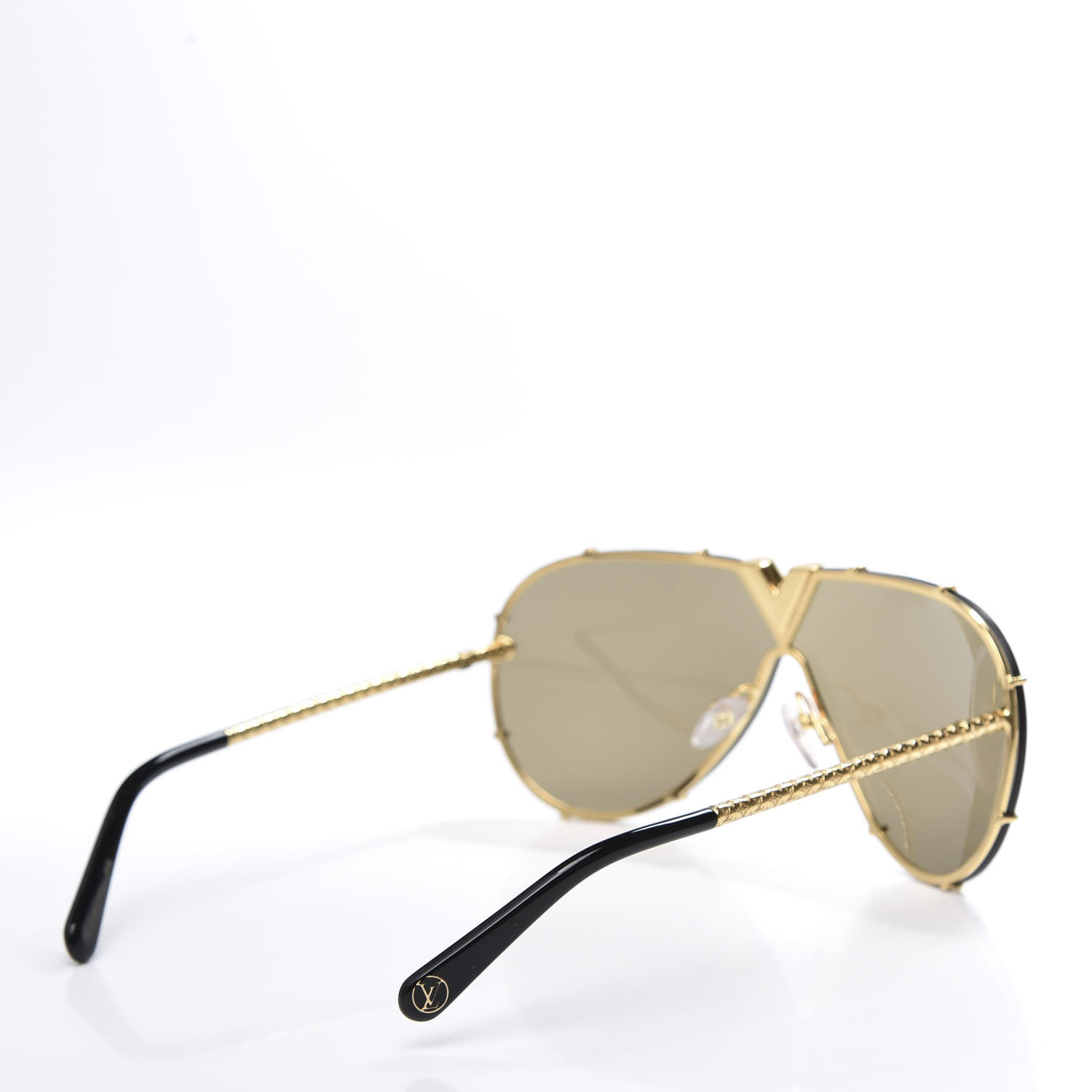 Louis Vuitton, Accessories, Louis Vuitton Grease Sunglasses Dark Gun  Metal Monogram