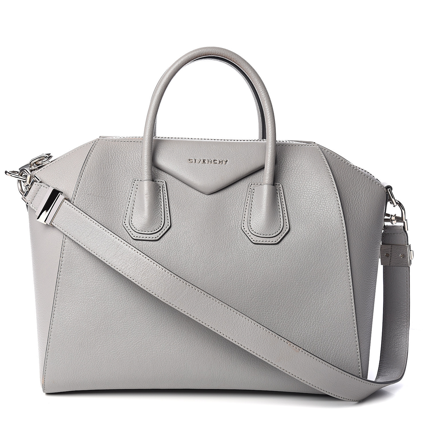 givenchy antigona pearl grey