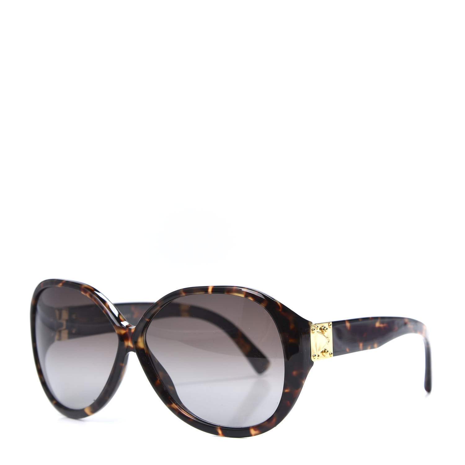 LOUIS VUITTON Oversized Soupcon Sunglasses Z0255W Dark Tortoise 552735