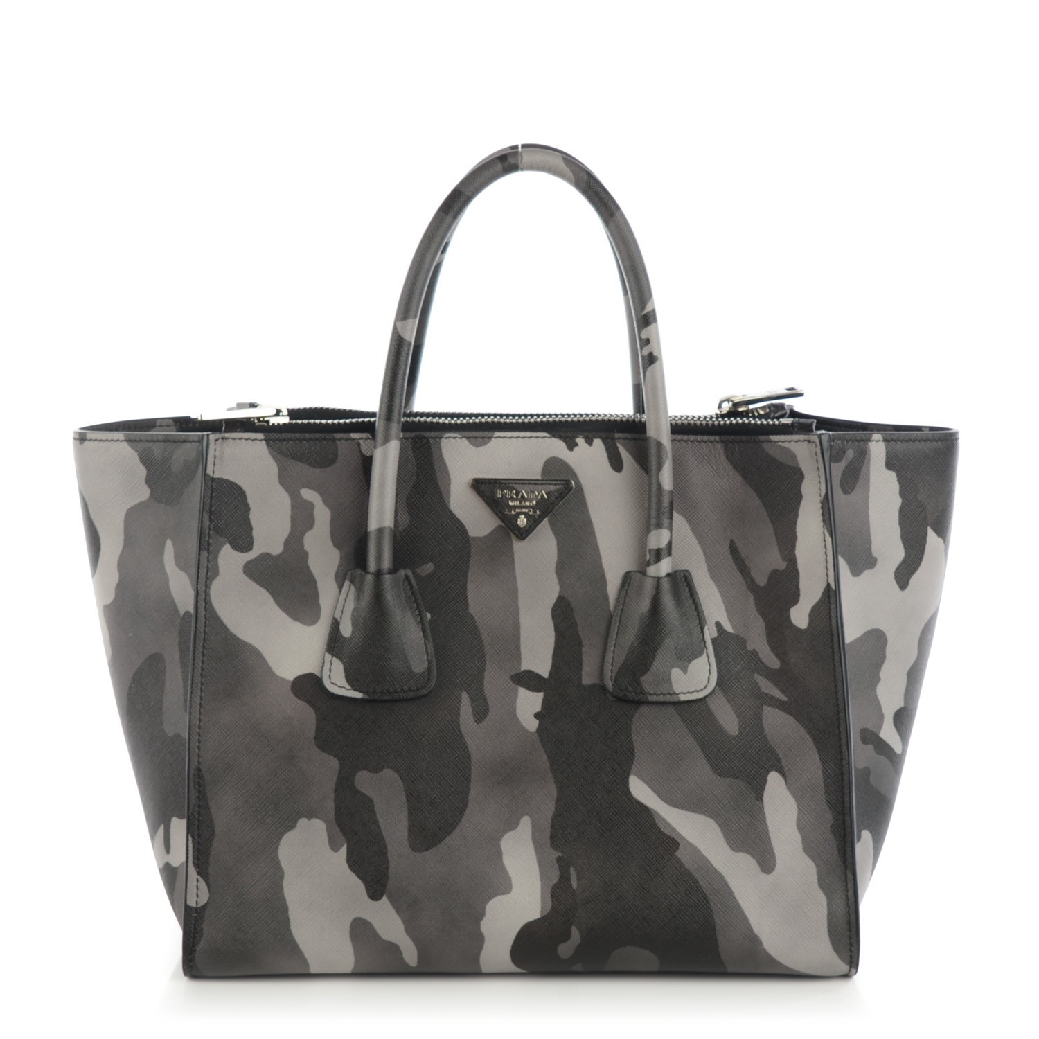 prada camouflage tote