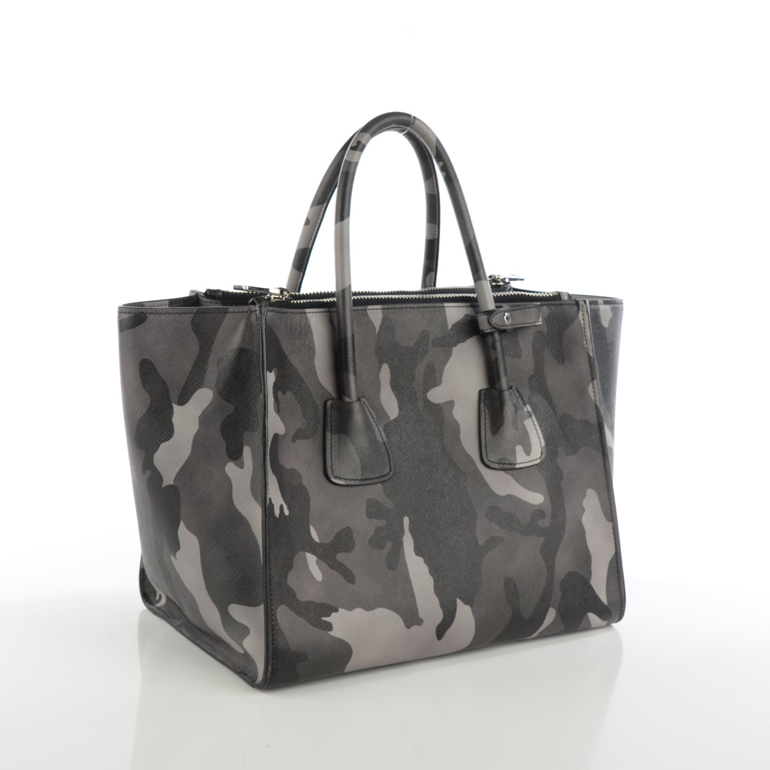 prada camouflage tote